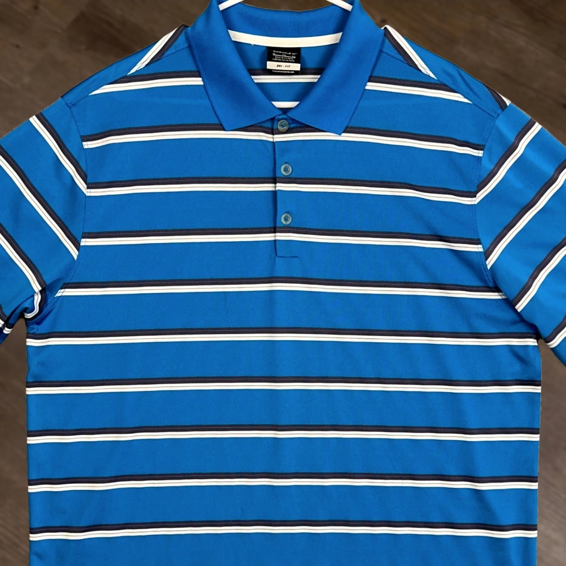 Nike × Supreme SUPREME NIKE STRIPE RUGBY POLO | Grailed