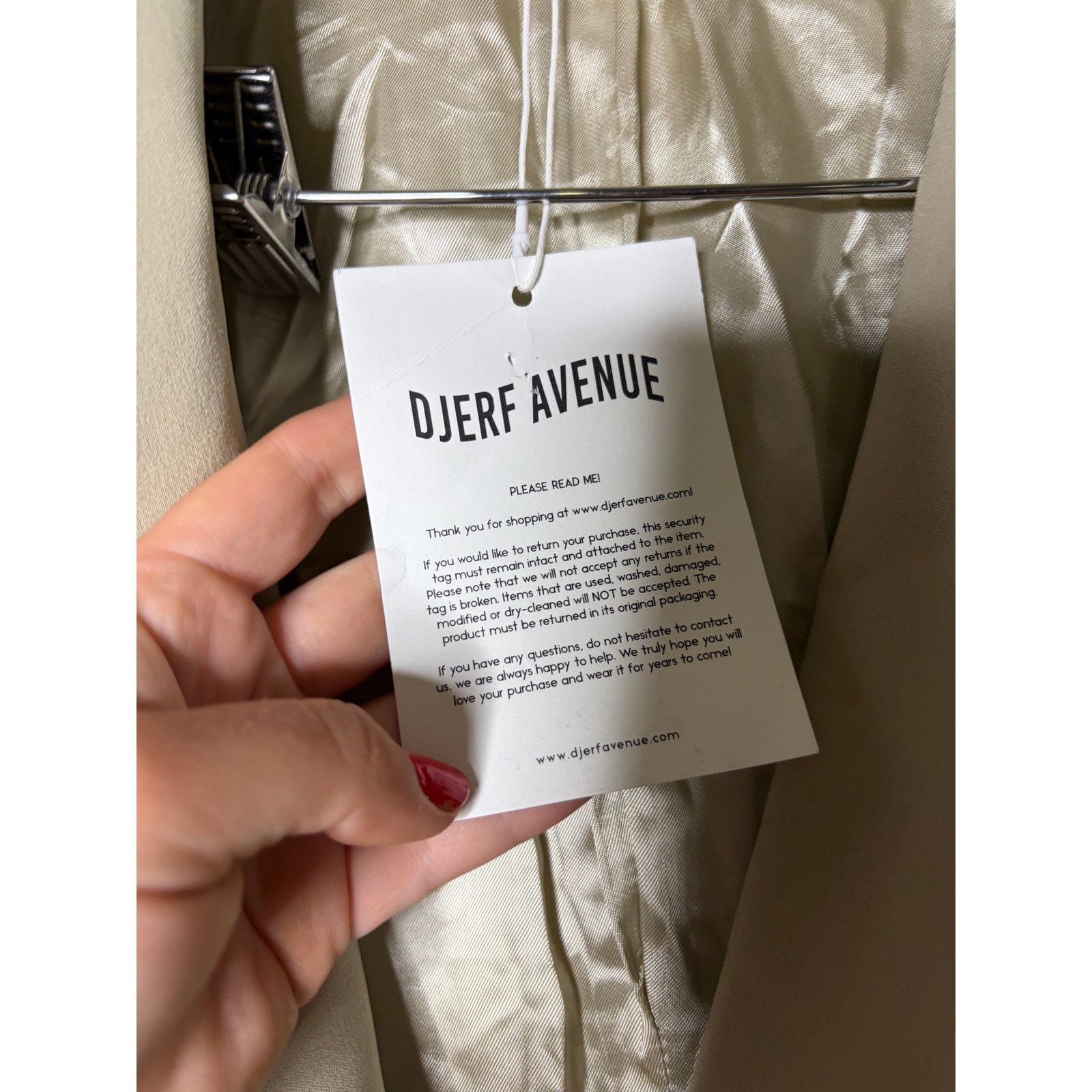 Other New Djerf Avenue Forever Blazer Greige Sz S Size S / US 4 / IT 40 - 4 Thumbnail