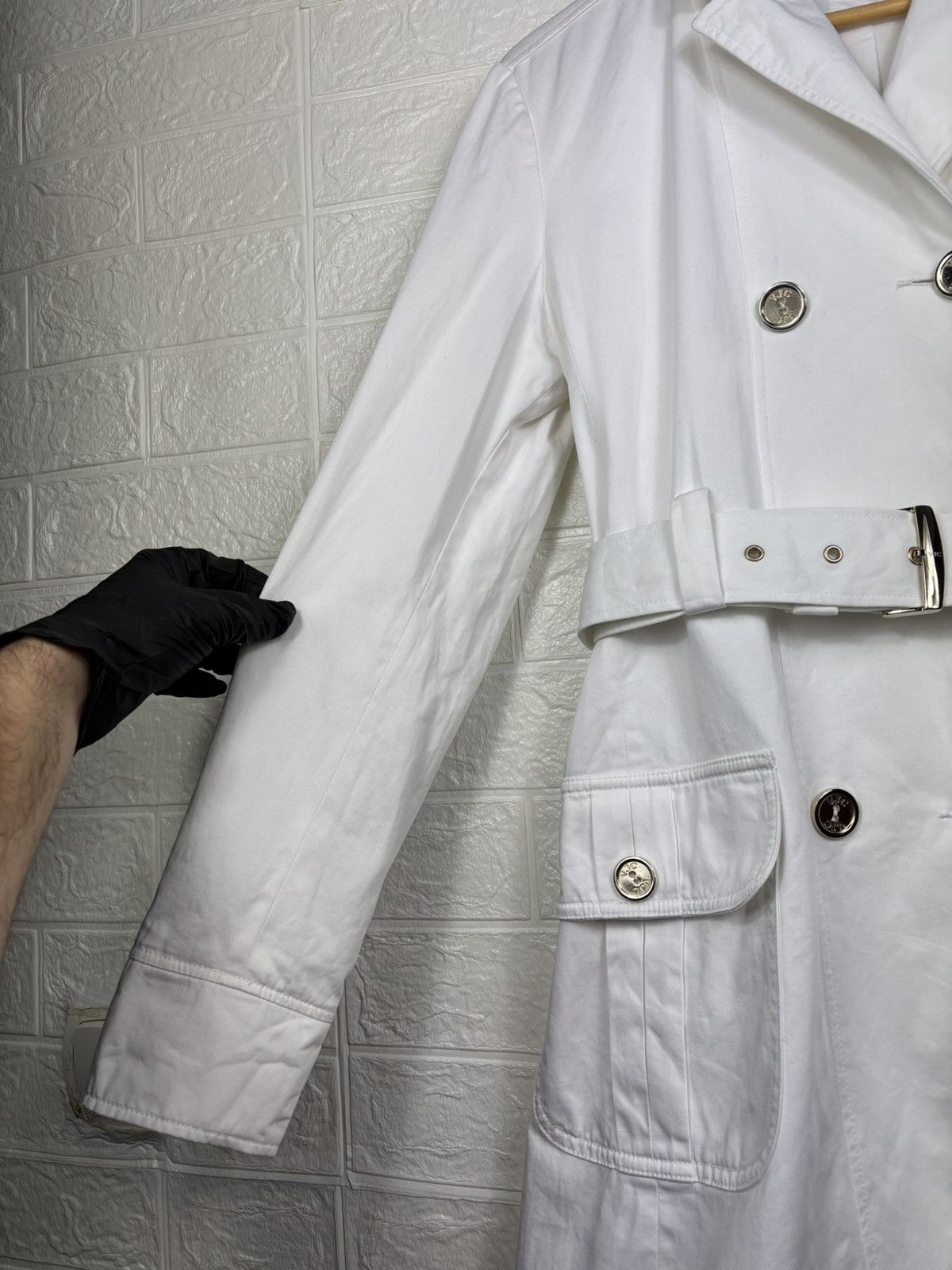 Versace Jeans Couture Versace Jeans Couture White Jacket Women’s Size S Size S / US 4 / IT 40 - 8 Thumbnail