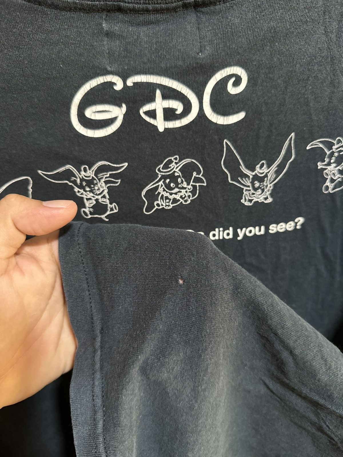 Disney × Vintage Vintage Dumbo Canyon Faded Tee Size US M / EU 48-50 / 2 - 8 Thumbnail