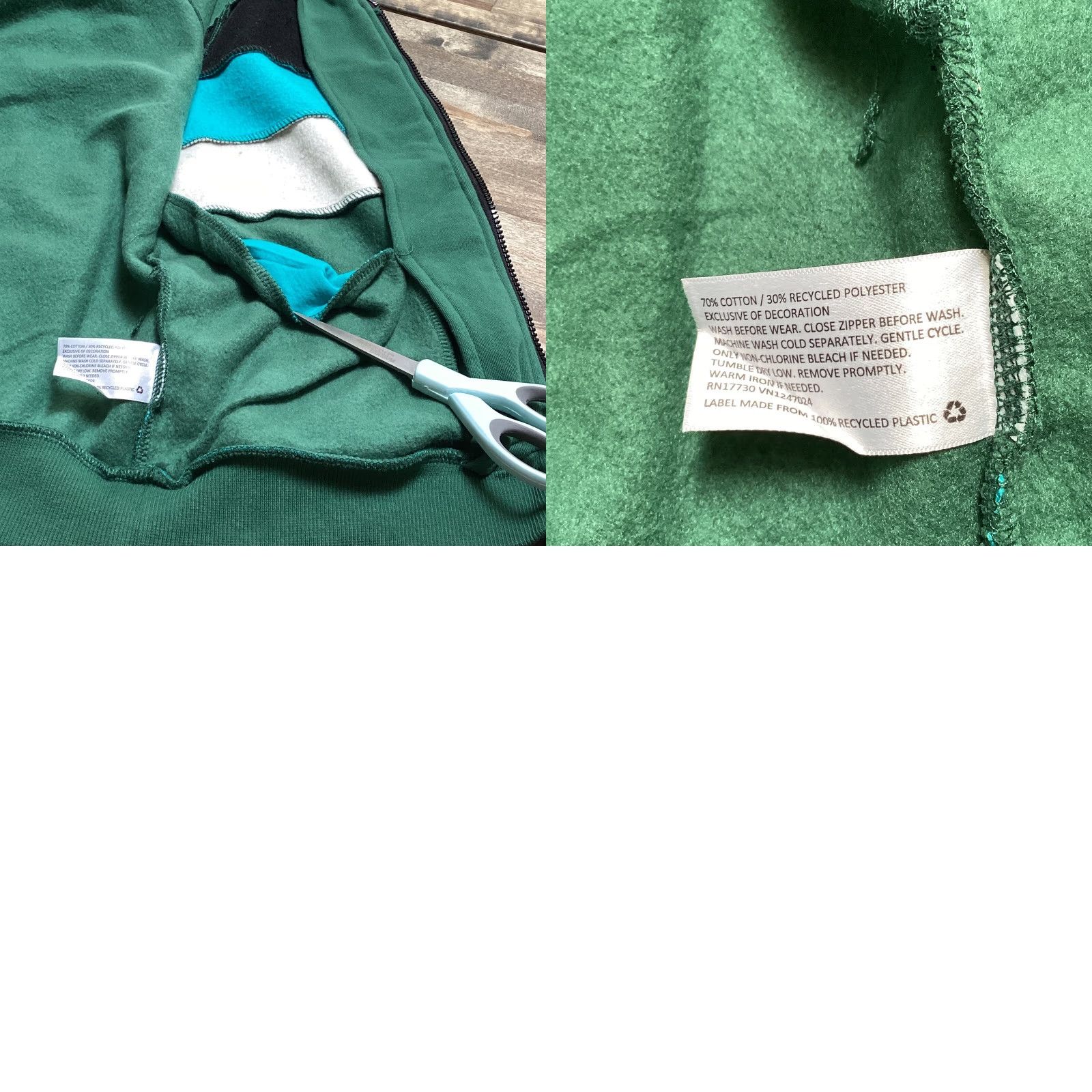LEGO LEGO x Target Track Jacket Men S Green Color Block Stripe Full Zip Logo Active Shirt Size US S / EU 44-46 / 1 - 9 Thumbnail