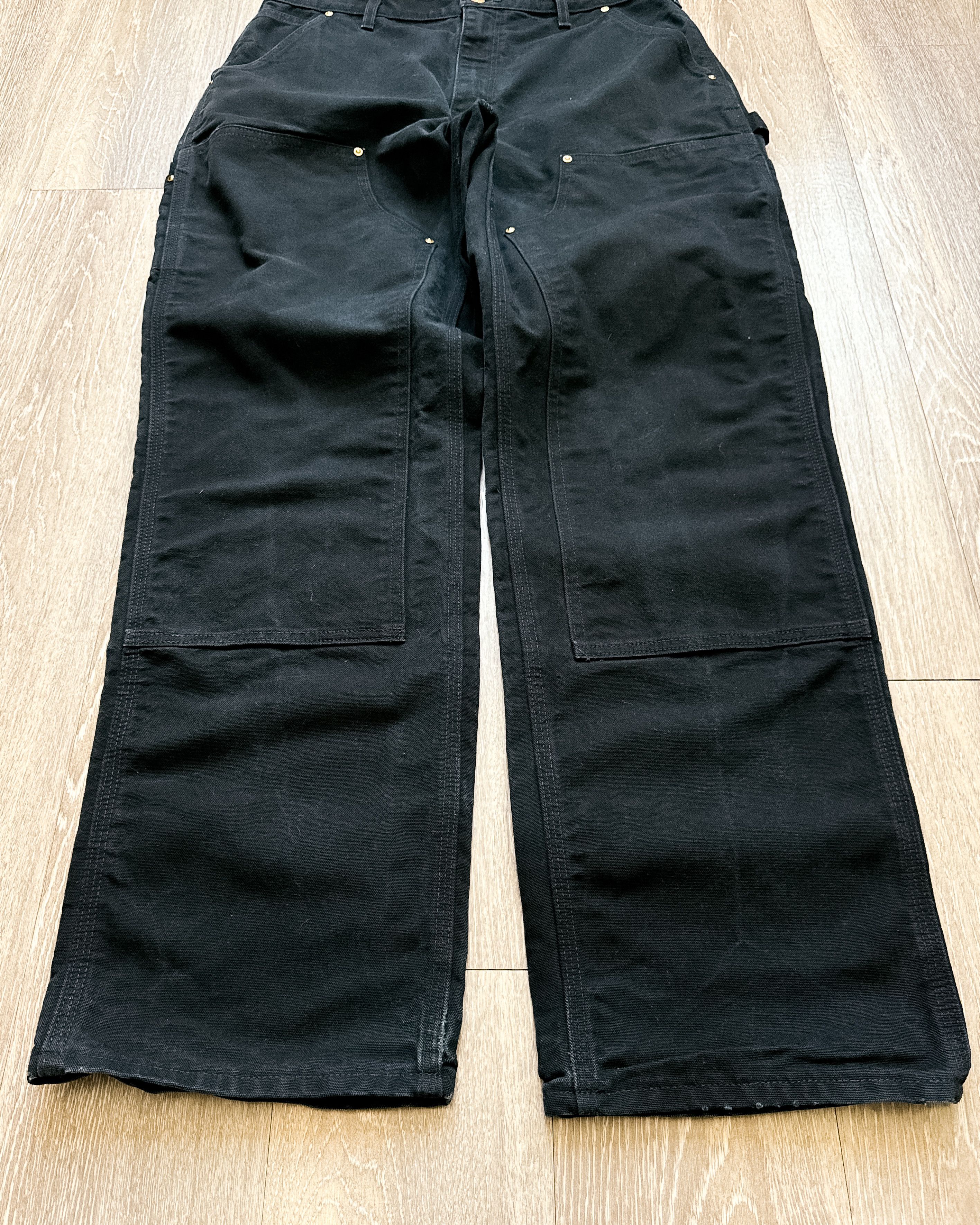 Carhartt Vintage Carhartt Double Knee Pants Black Men's 34 USA Made Size US 34 / EU 50 - 2 Thumbnail