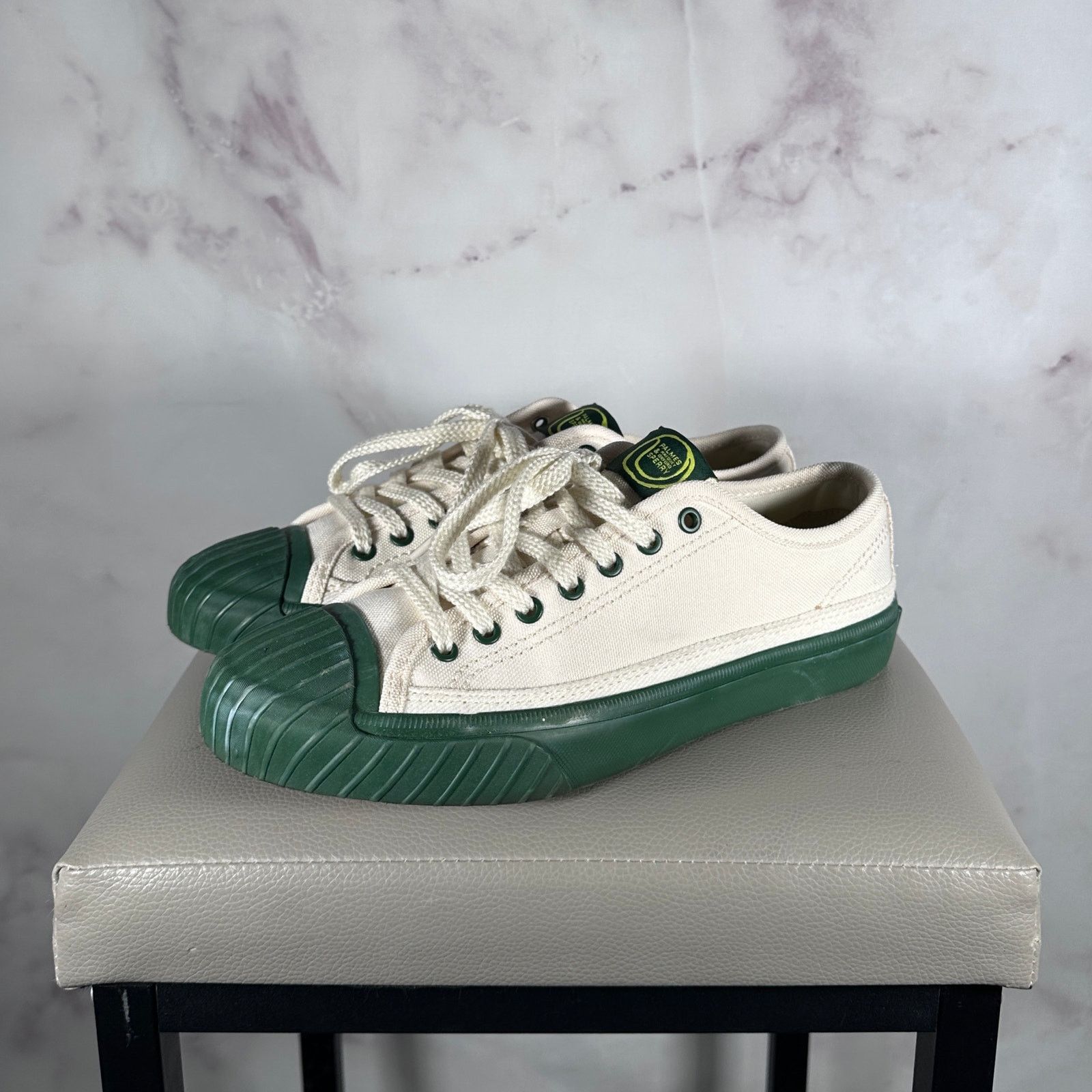 Sperry Palmes White/Green Racquet Sneaker Size US 8 / IT 38 - 1 Thumbnail