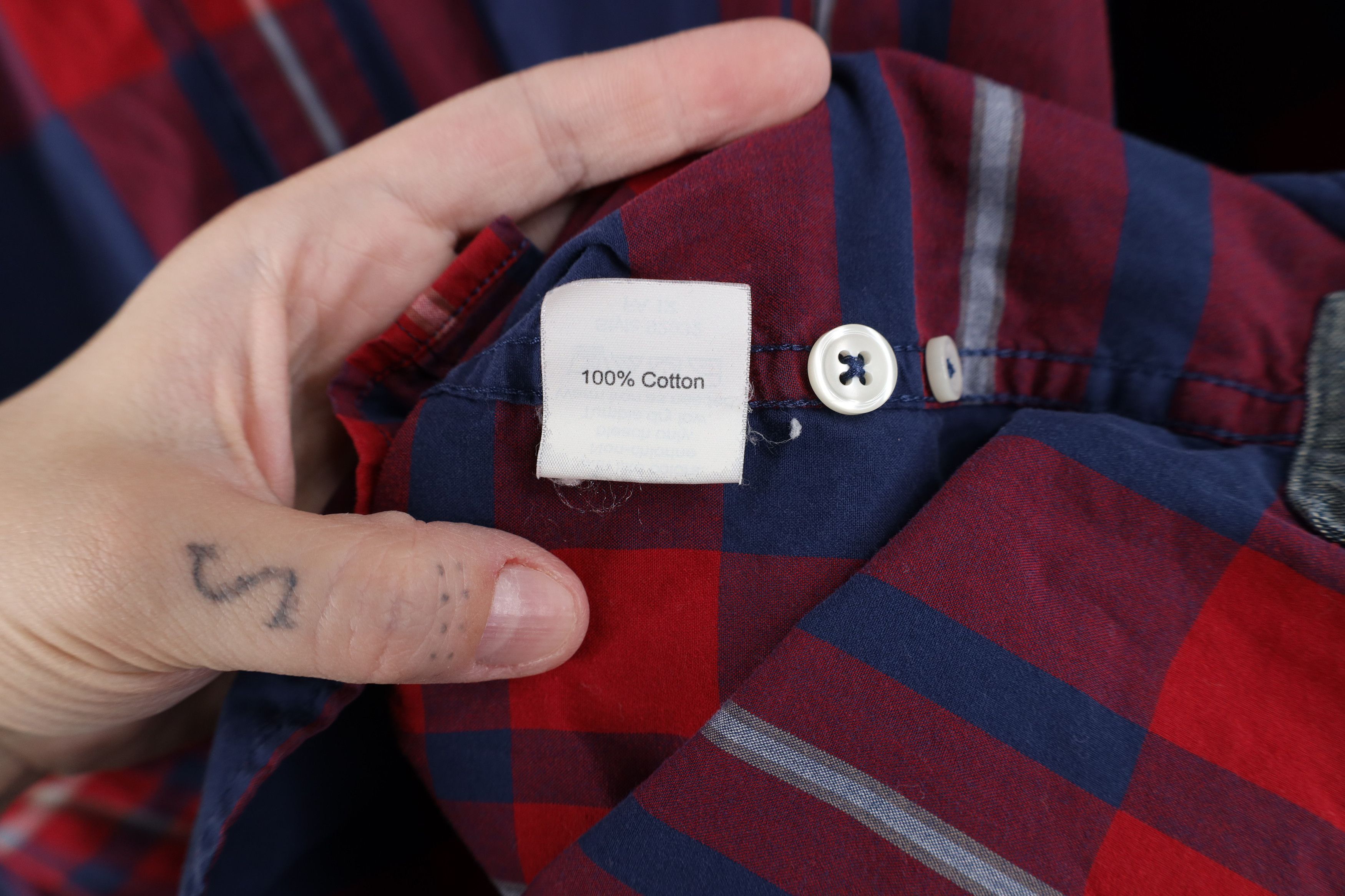 J.Crew J Crew Tartan Plaid Collared Button Down Shirt Red Cotton Size US M / EU 48-50 / 2 - 9 Thumbnail