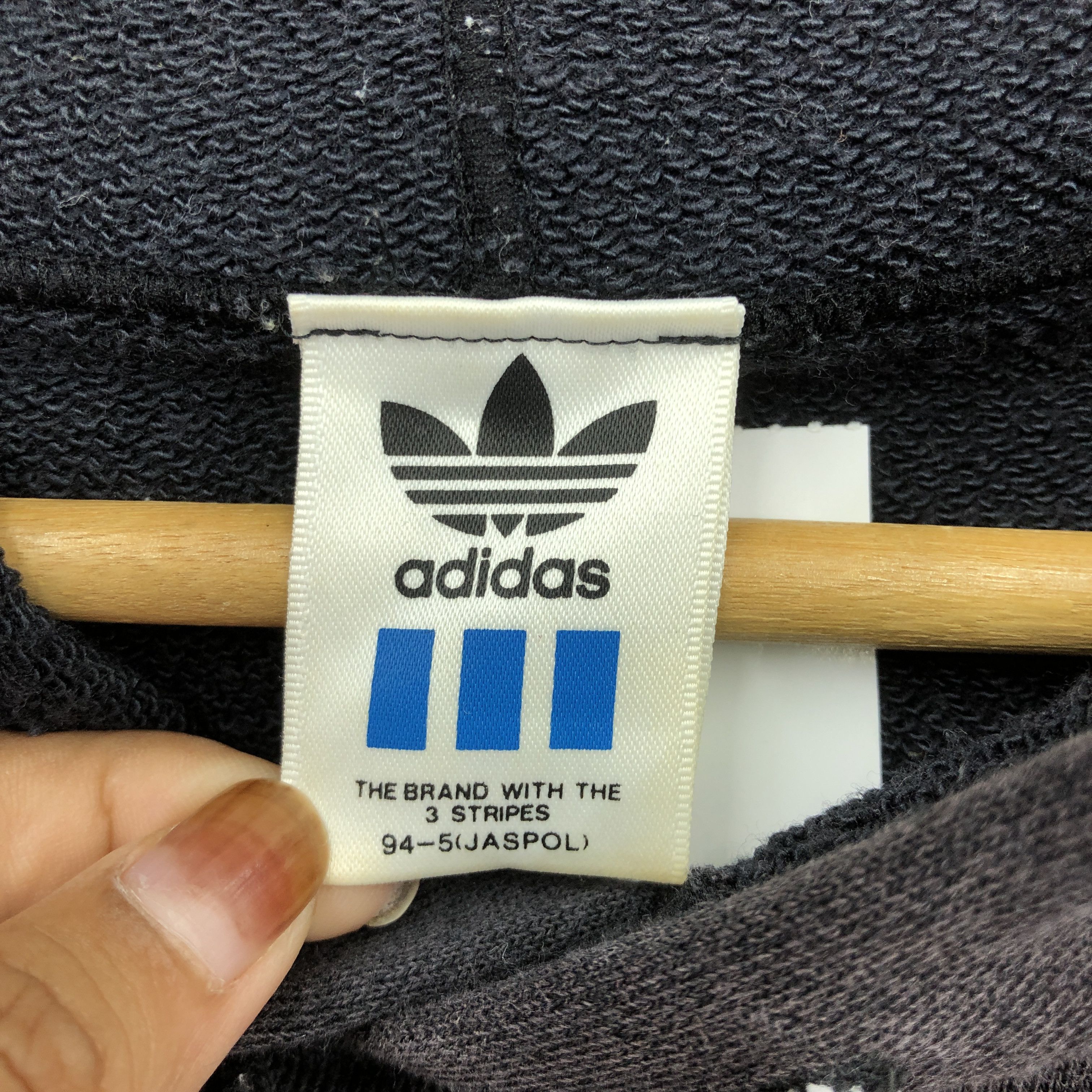Adidas Vintage Adidas Hooded Sweater Adidas Hoodie Sweatshirt Size US L / EU 52-54 / 3 - 5 Thumbnail