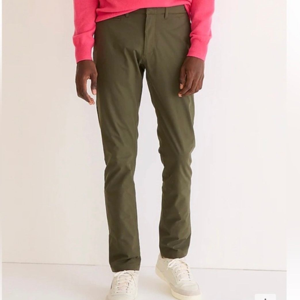 J.Crew J.Crew Stretch Chino Pants Green Men’s Size 30x30 Cotton Size US 30 / EU 46 - 1 Thumbnail
