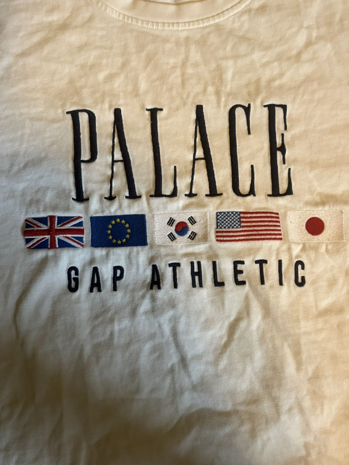 Gap × Palace Palace x GAP Heavy Jersey T-Shirt Size US XL / EU 56 / 4 - 4 Thumbnail
