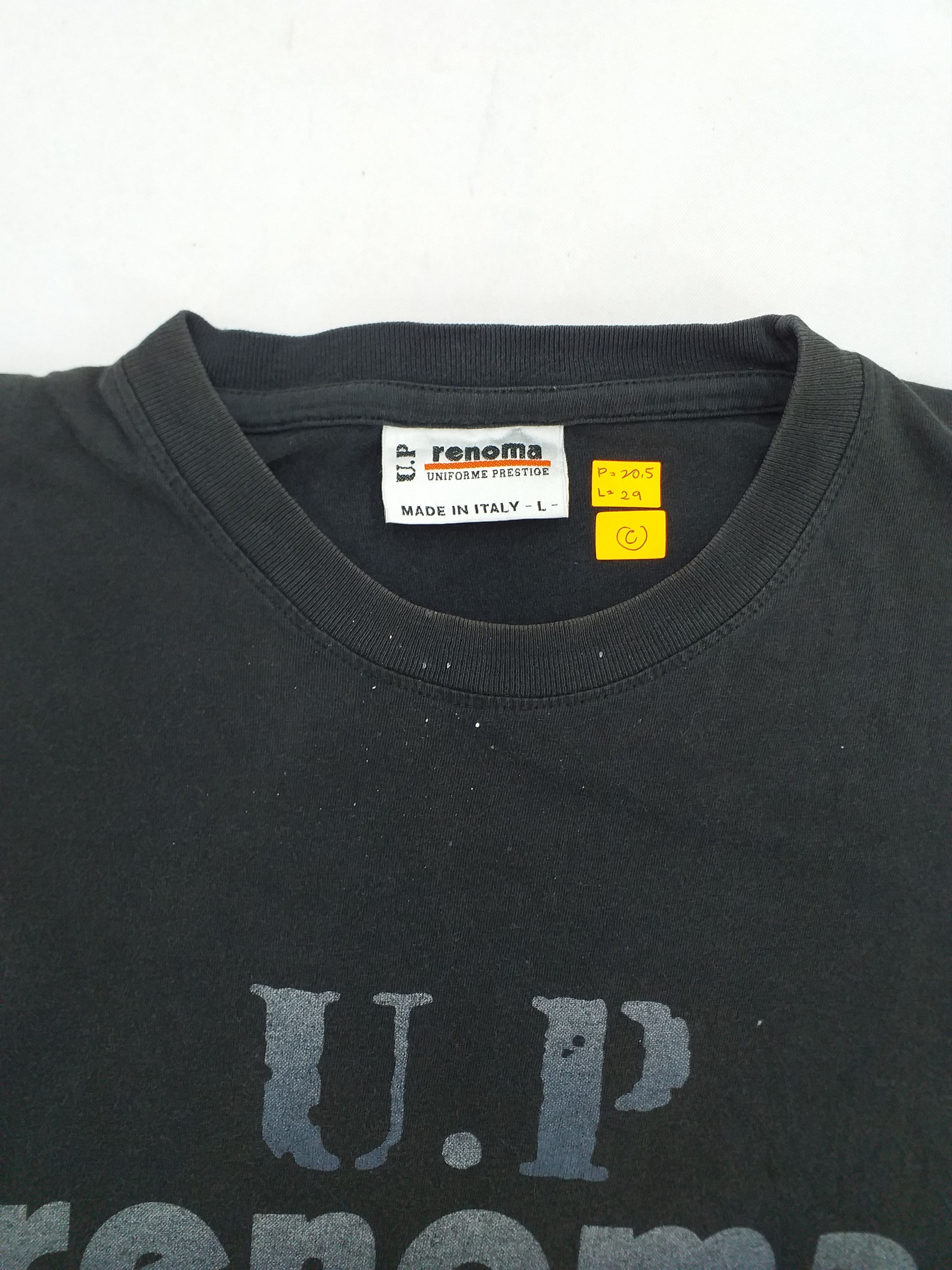 Japanese Brand Vintage Renoma Made In Italy Big Logo Large T-Shirt -C050 Size US L / EU 52-54 / 3 - 4 Thumbnail