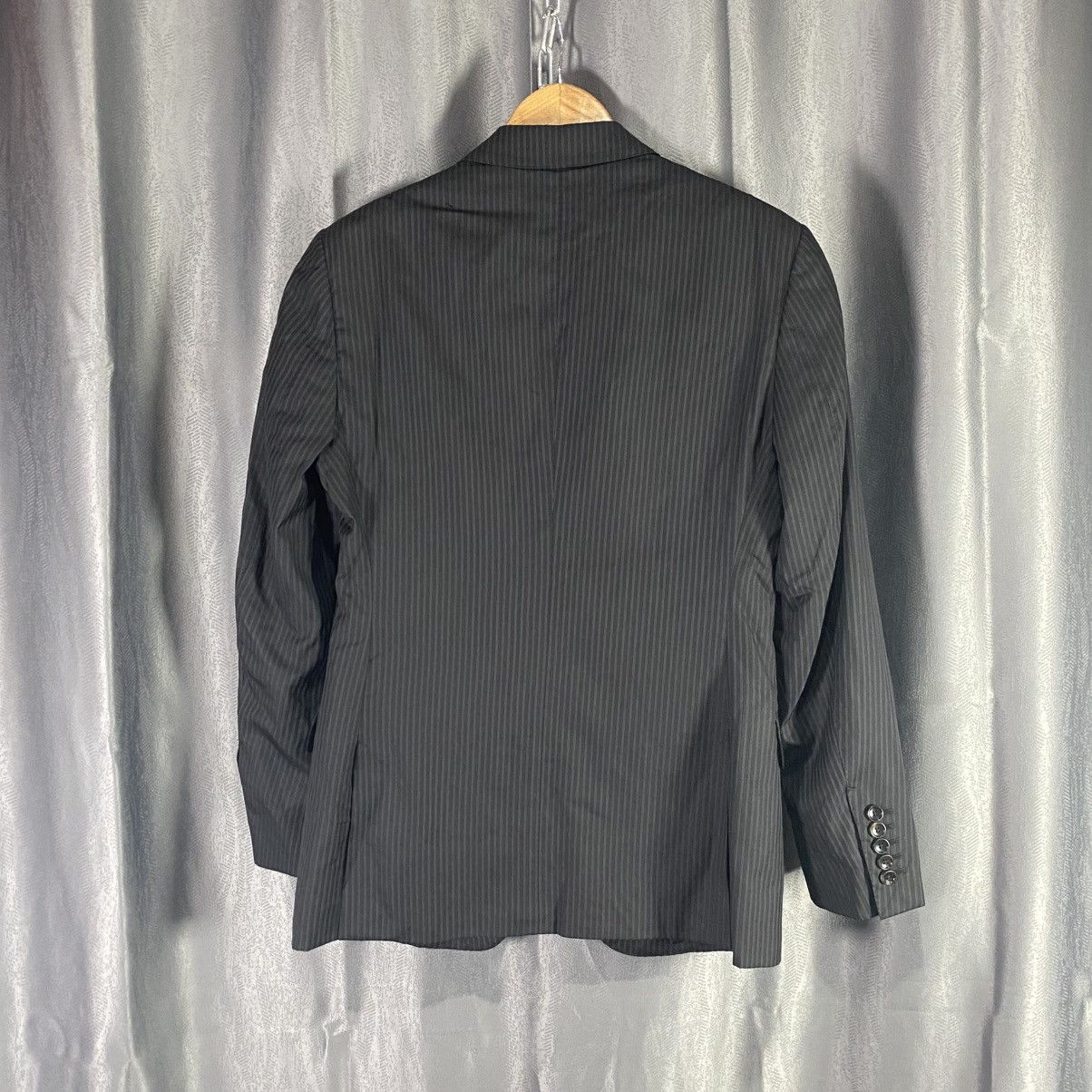 Gucci GUCCI - TOMFORD ERA - DOUBLE BREASTED PINSTRIPED BLAZER Size 48R - 4 Thumbnail