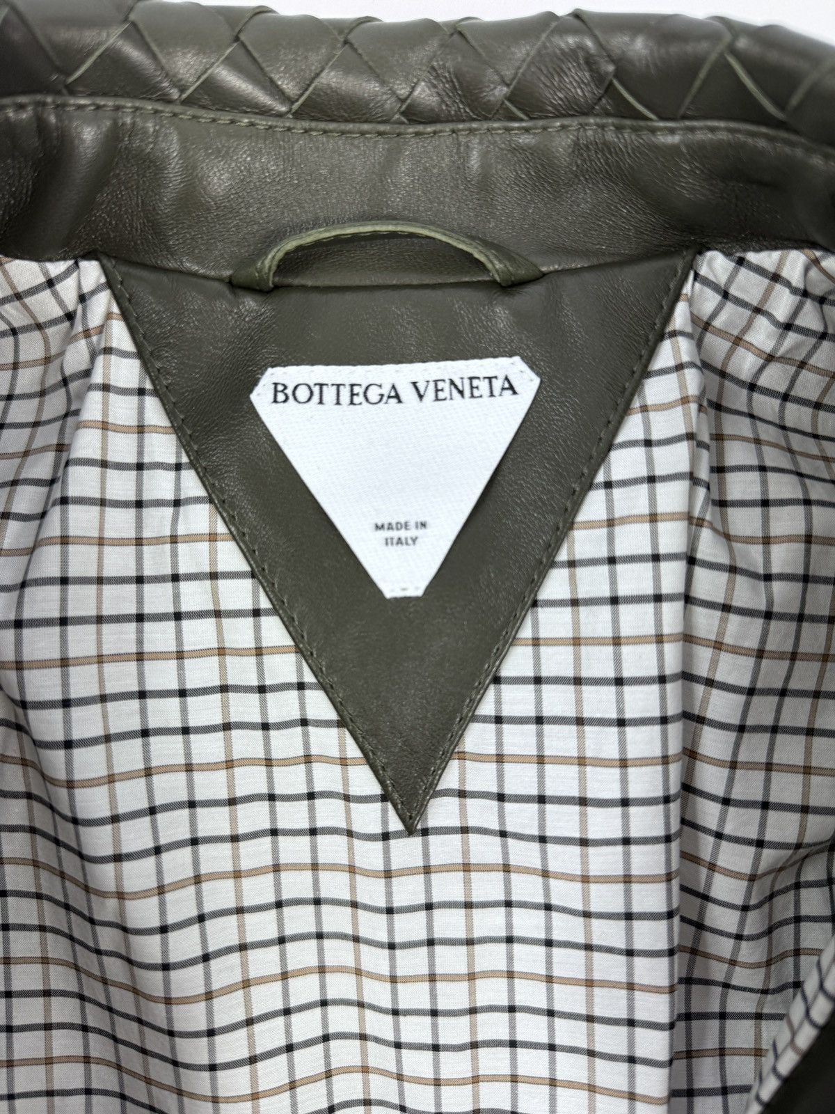 Bottega Veneta Intrecciato Blouson Leather Jacket Size US XXL / EU 58 / 5 - 4 Thumbnail