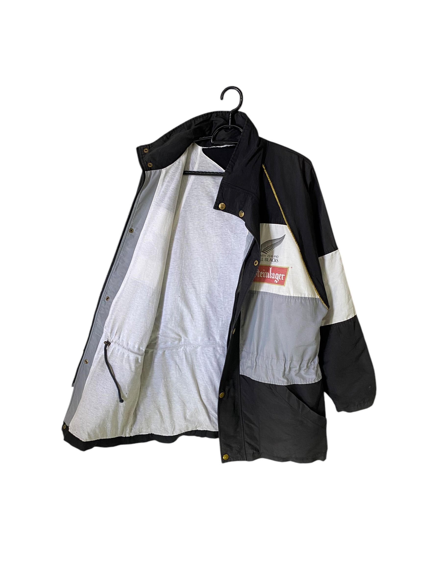Canterbury of New Zealand × Vintage 90s Canterbury All Blacks steinlager rugby jacket Size US S / EU 44-46 / 1 - 3 Thumbnail