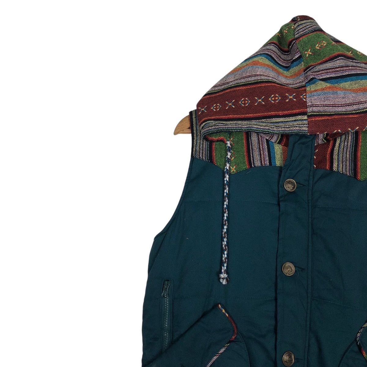 Japanese Brand 📌Vintage Vest Chimayo Design Navajo Power To The People Size US M / EU 48-50 / 2 - 8 Thumbnail