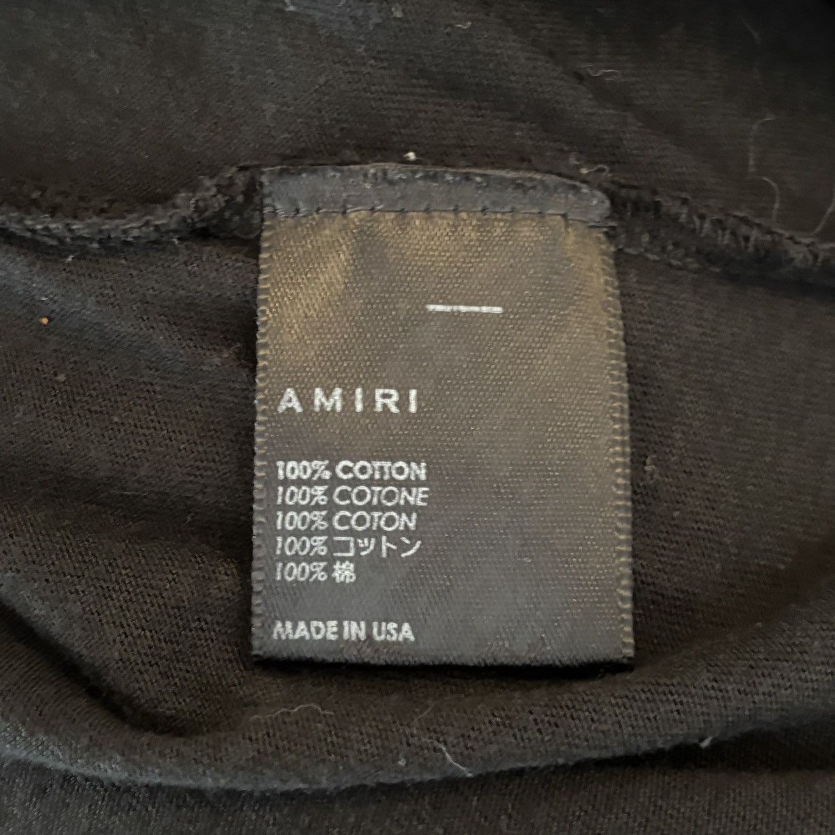 Amiri Amiri Dragon Logo Tee Shirt Size Large Size US L / EU 52-54 / 3 - 4 Thumbnail