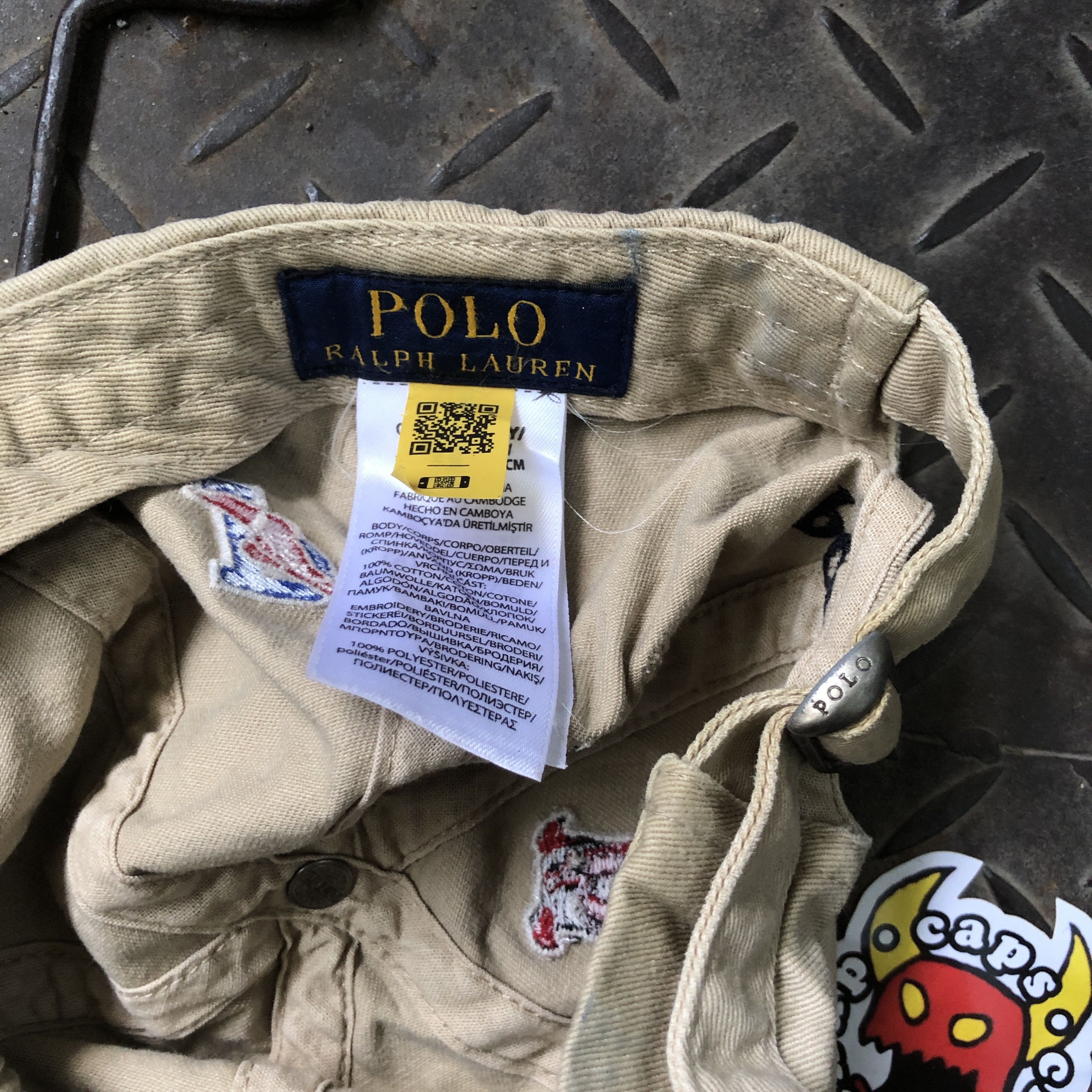 Polo Ralph Lauren 🔥RARE Vintage Polo Ralph Lauren Varsity Letterman Flag Hat Size ONE SIZE - 8 Thumbnail