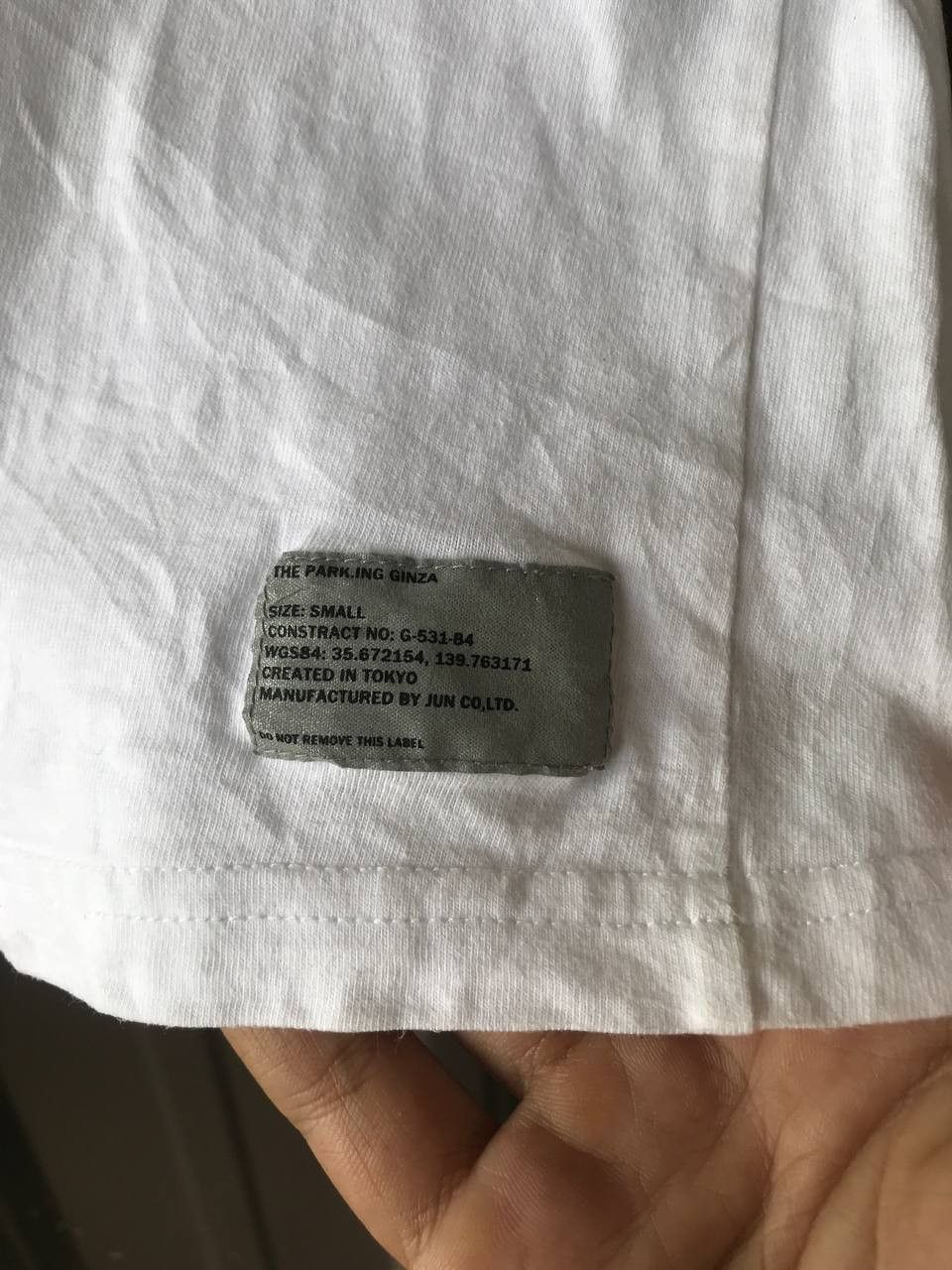 Fragment Design × Hiroshi Fujiwara × Japanese Brand Rare The Park ing Ginza Fragment Design Box Logo Tee Size US S / EU 44-46 / 1 - 4 Thumbnail