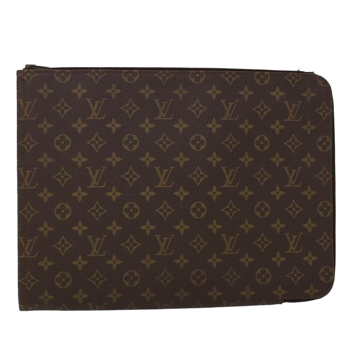 LOUIS VUITTON Monogram Poche Document BriefCase Vintage M53400 LV