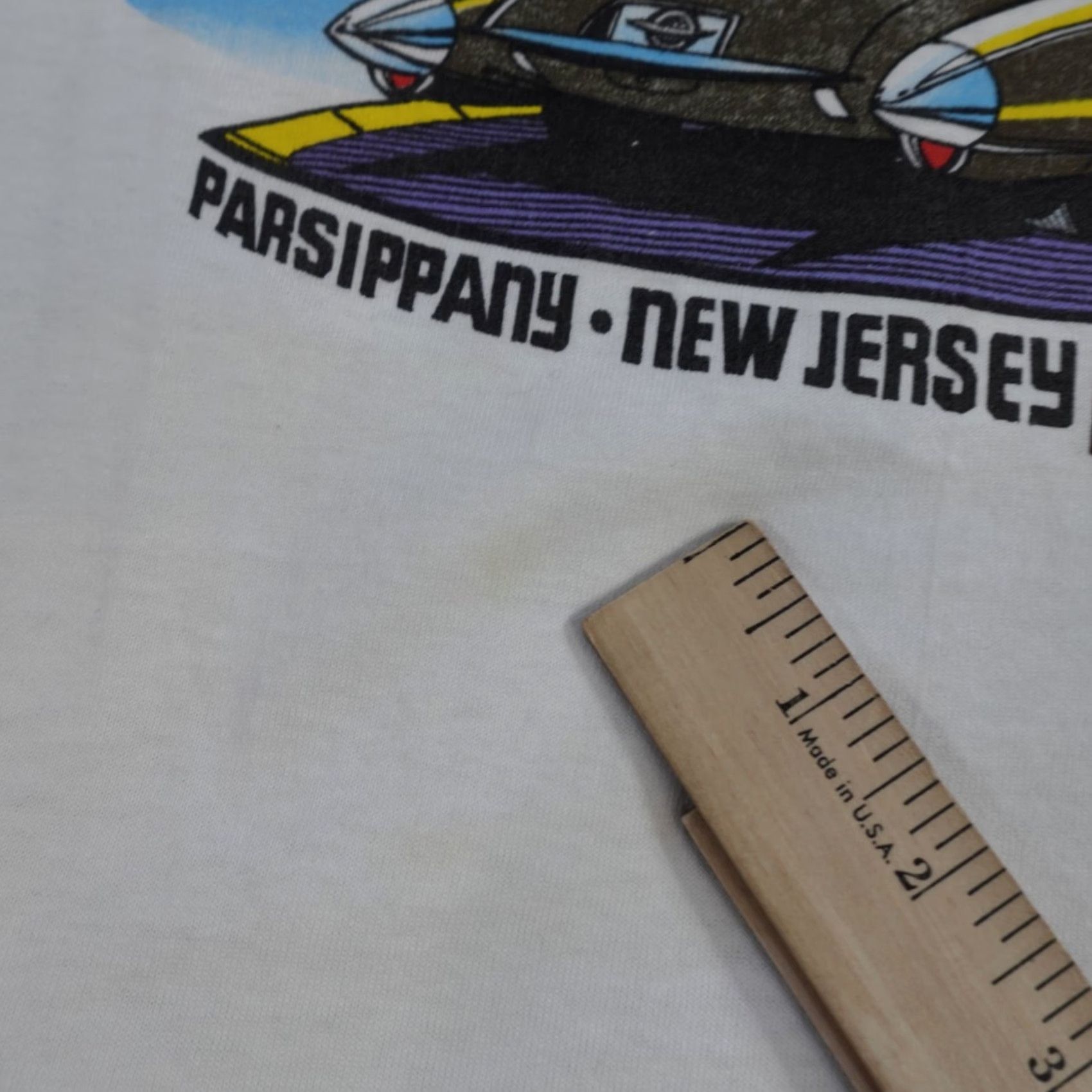 Vintage Oldsmobile Club of America Mens T-shirt XL White 2004 Meet New Jersey Vintage Size US XL / EU 56 / 4 - 4 Thumbnail