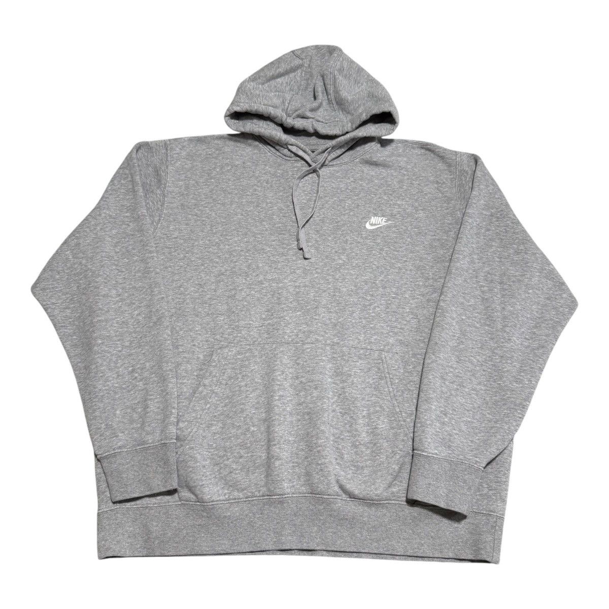 Nike Nike Embroidered Logo Gray Hoodie Sweatshirt Adult XL Size US XL / EU 56 / 4 - 1 Thumbnail