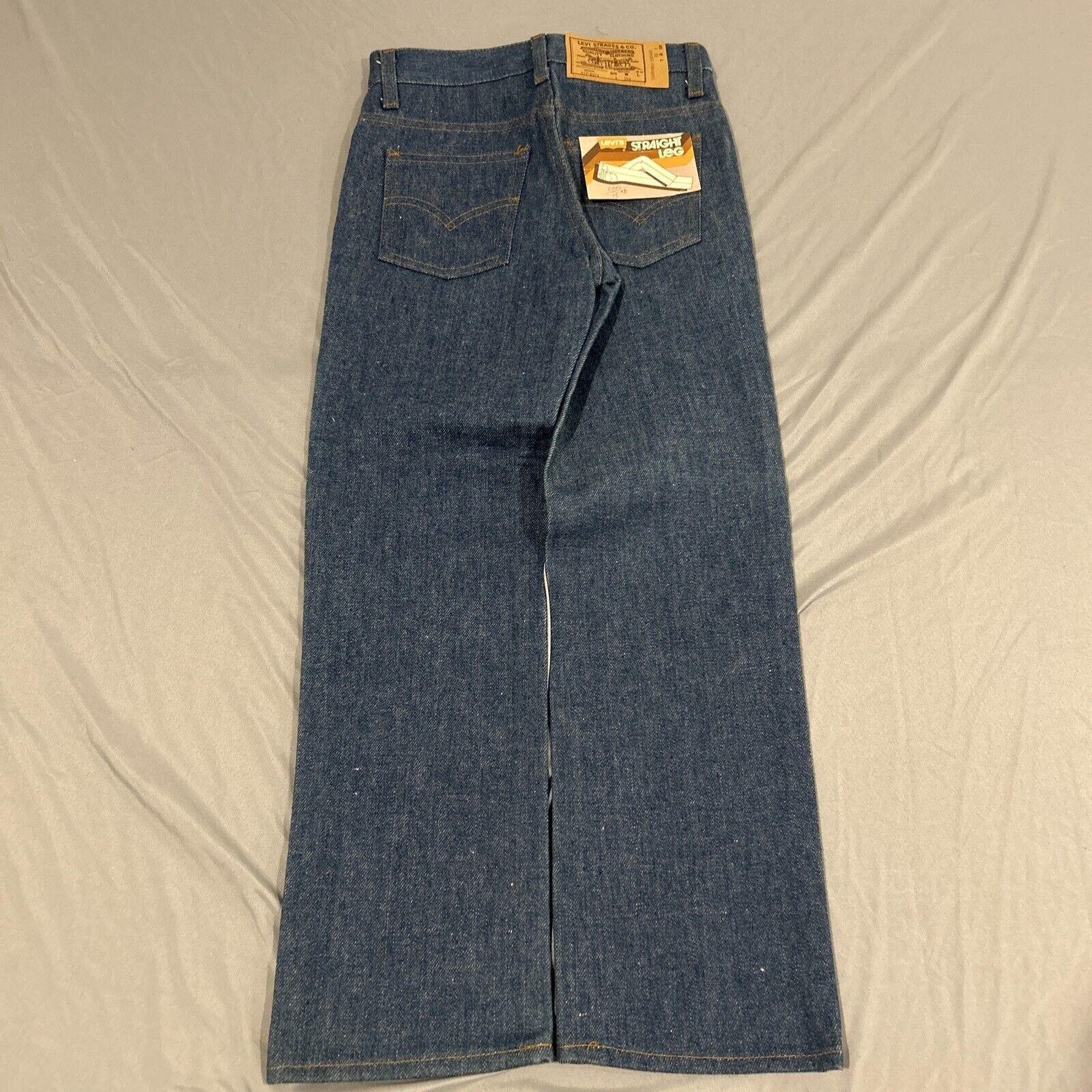 Levi's 70s Levis Orange Tab Straight Jeans Youth 9 24x24 Deadstock Size US 26 / EU 42 - 1 Thumbnail