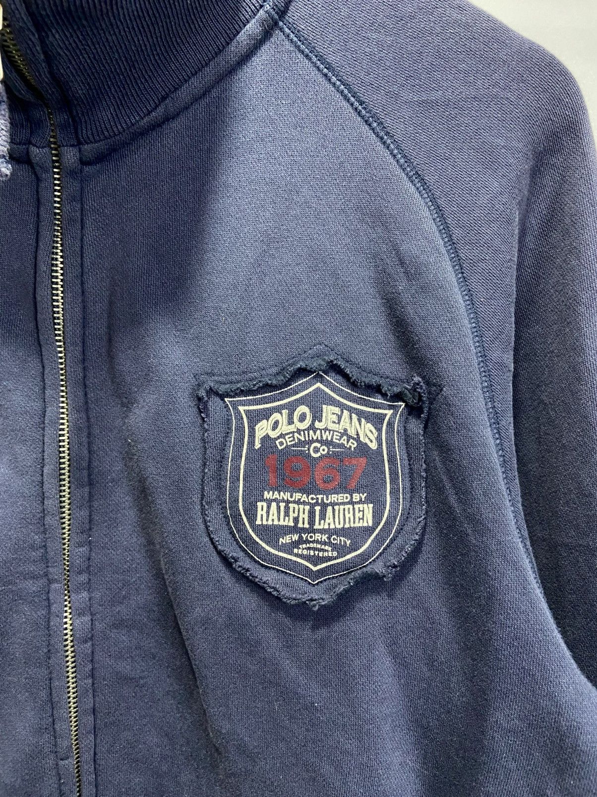 Polo Ralph Lauren Vintage Polo Jeans Ralph Lauren zip sweatshirt Size US M / EU 48-50 / 2 - 5 Thumbnail