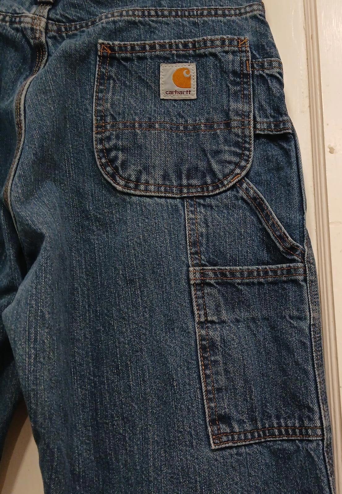 Carhartt Carhartt Women's Loose Fit Carpenter Denim Jeans Size 6 Size 28" / US 6 / IT 42 - 12 Thumbnail