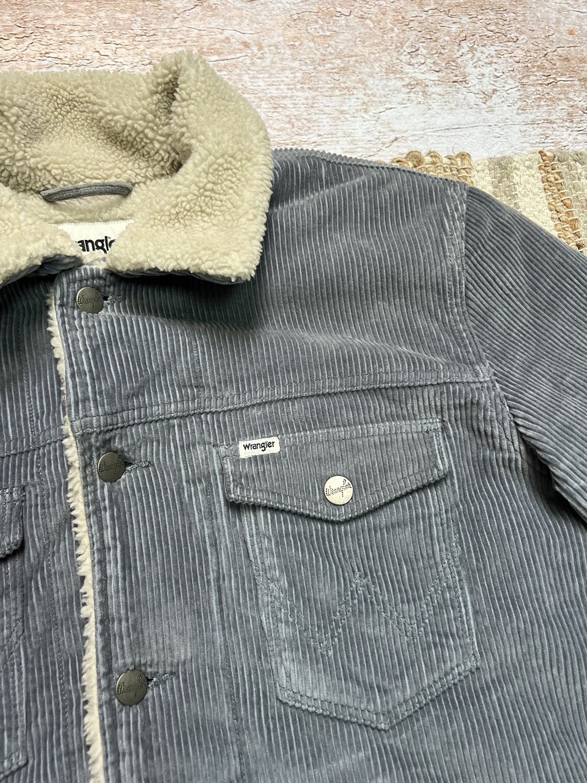 Vintage × Wrangler Wrangler vintage corduroy sherpa jacket Size US L / EU 52-54 / 3 - 3 Thumbnail