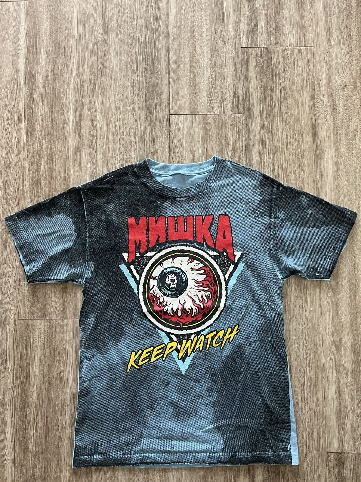 Mishka × Vintage Mishka Keep Watch T shirt Size US S / EU 44-46 / 1 - 1 Thumbnail