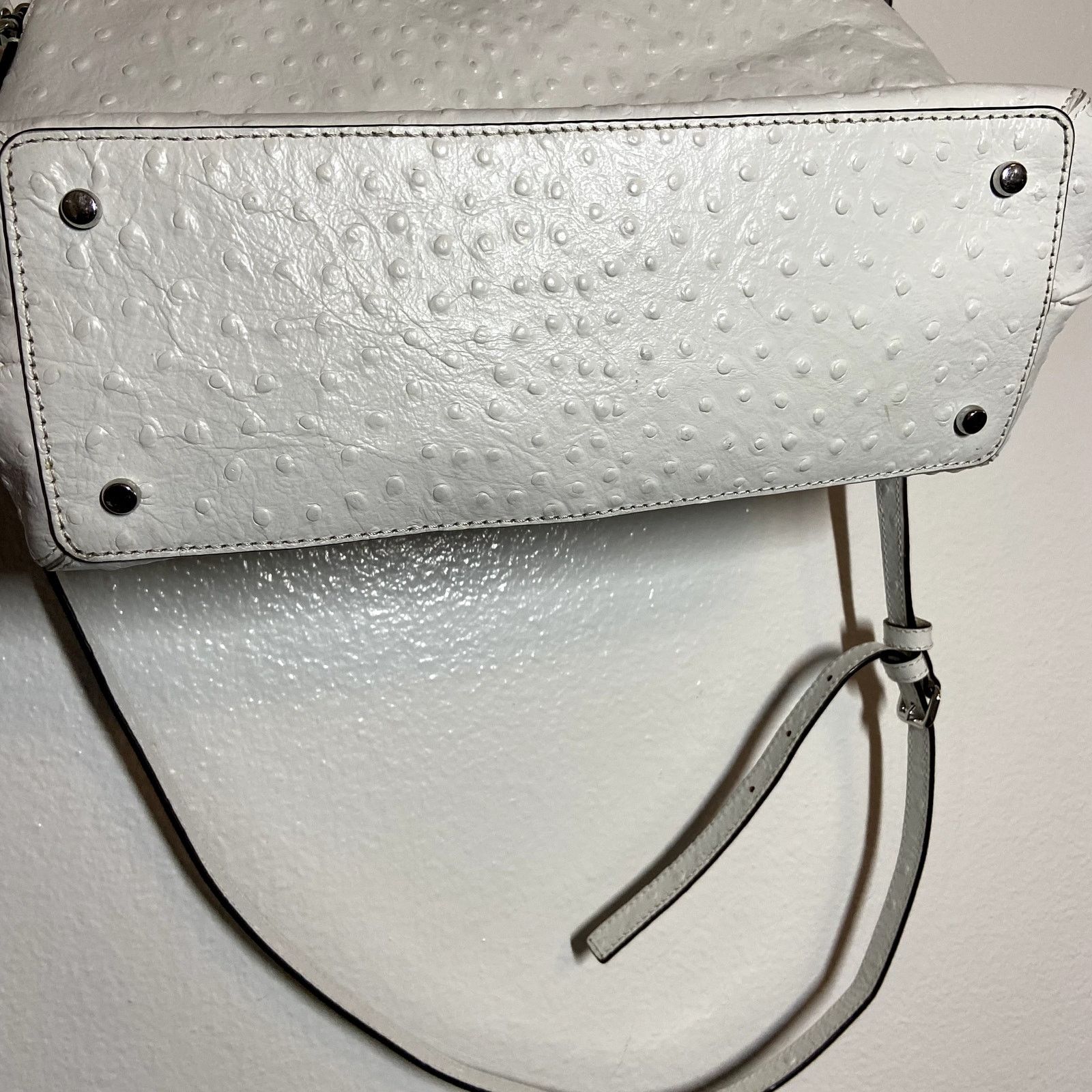 Kate Spade Kate Spade Margot Satchel Bright White Leather Bag Crossbody Size ONE SIZE - 5 Thumbnail