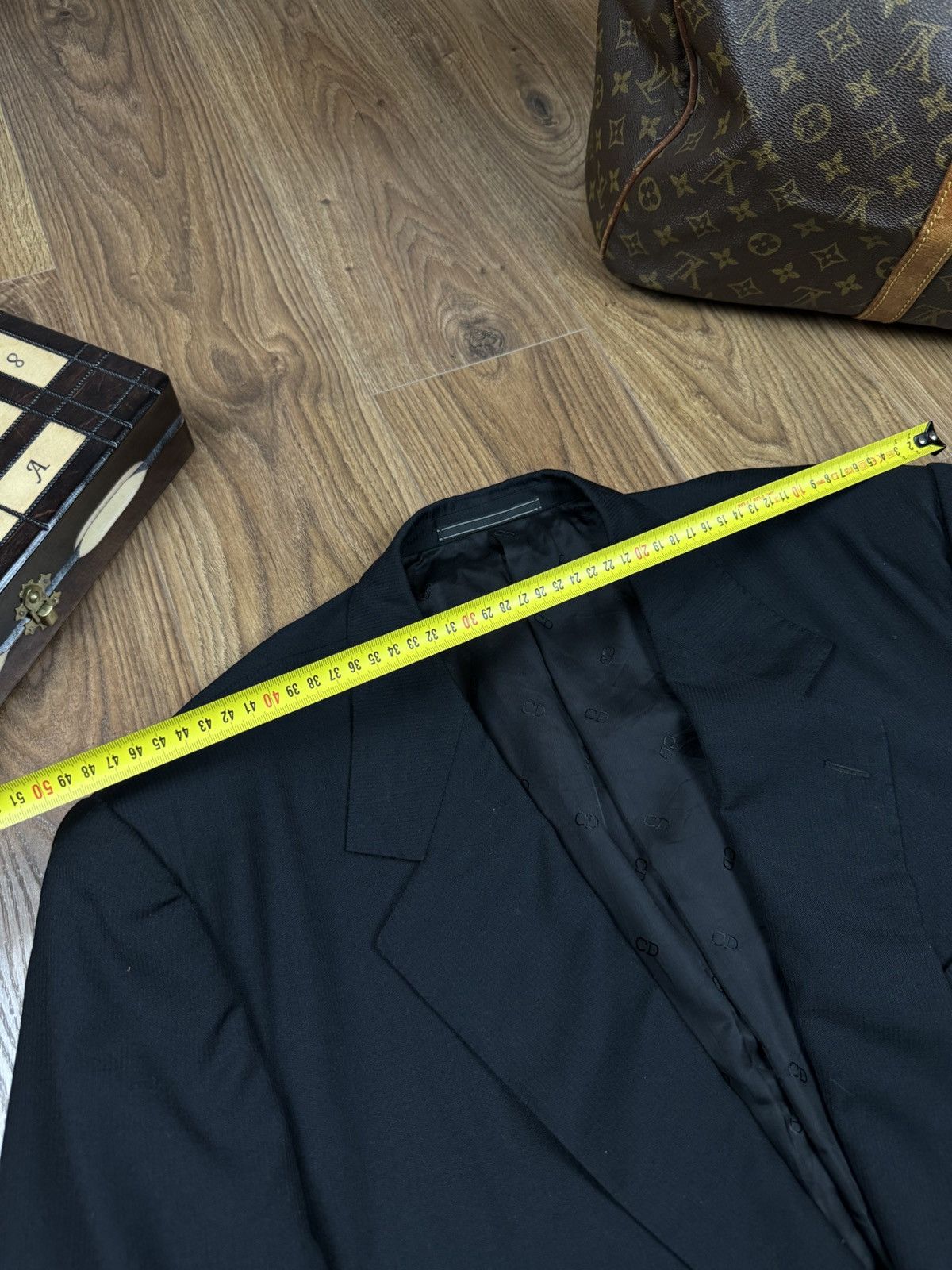 Christian Dior Monsieur Vintage wool blazer Christian Dior original luxury item Size 46L - 7 Thumbnail