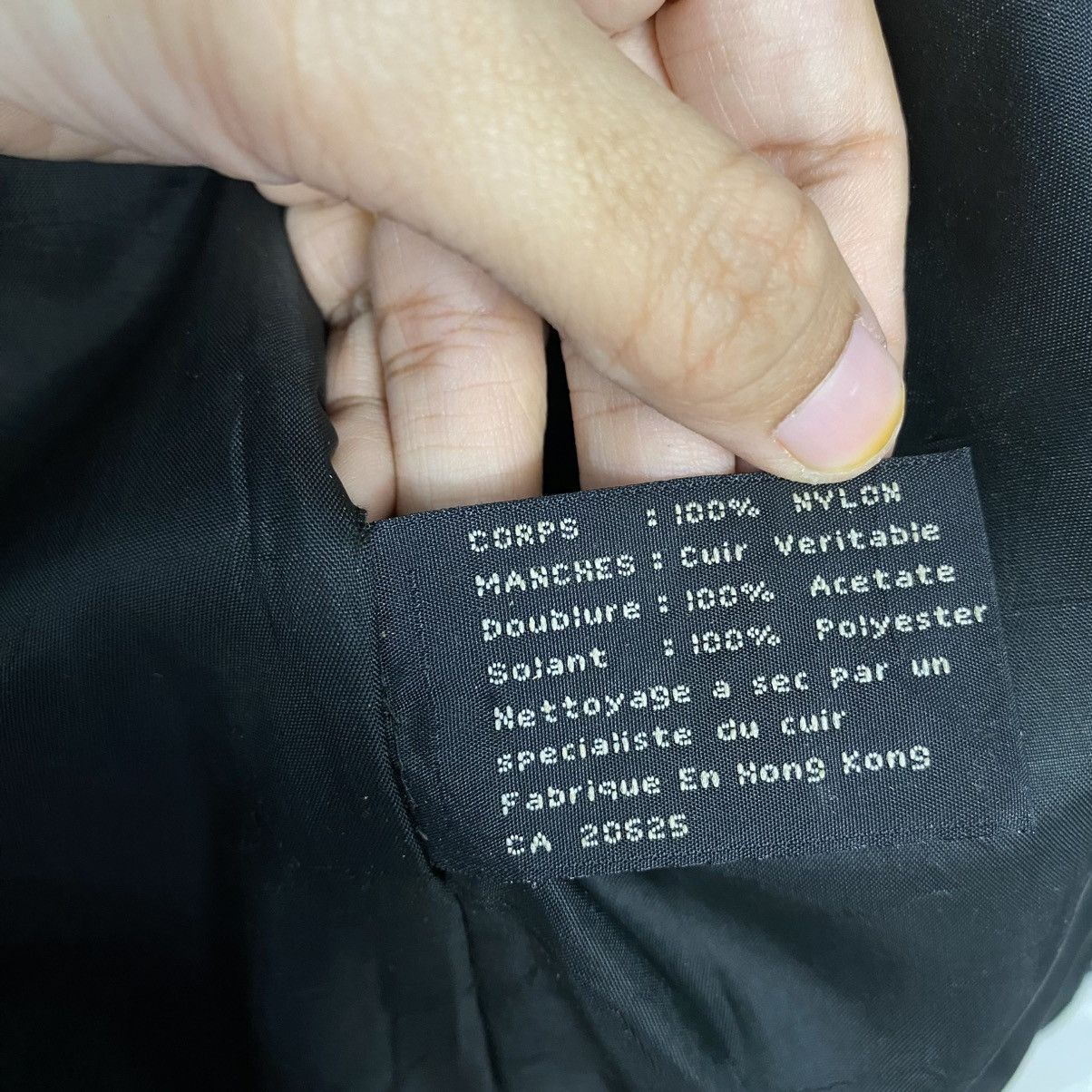 Guess 📌Vintage Bomber Leather Jacket Guess Big Logo Embroidery Size US L / EU 52-54 / 3 - 21 Thumbnail