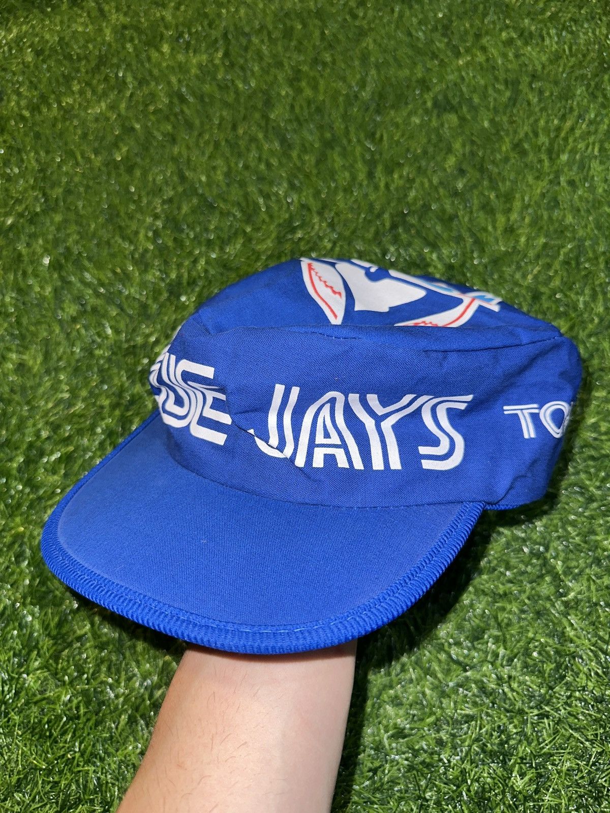 MLB Vintage mlb toronto blue jays pill box hat Size ONE SIZE - 1 Thumbnail