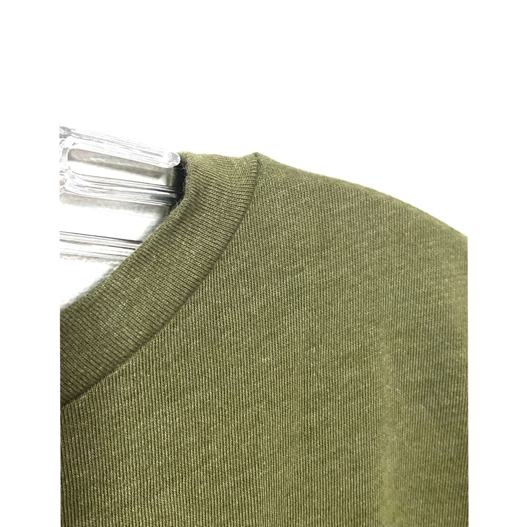 Olive VINTAGE? No. DG2 Diane Gilman DG2 Gold Sequin Olive Green Shirt Blouse Womens Plus 3X NWT Stretch Size XXL / US 16-18 / IT 52-54 - 6 Thumbnail