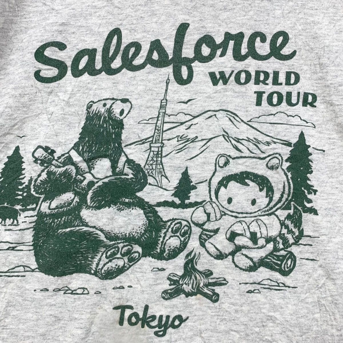 Other Vintage SALESFORCE WORLD TOUR Tokyo Tee Shirt Size US M / EU 48-50 / 2 - 3 Thumbnail