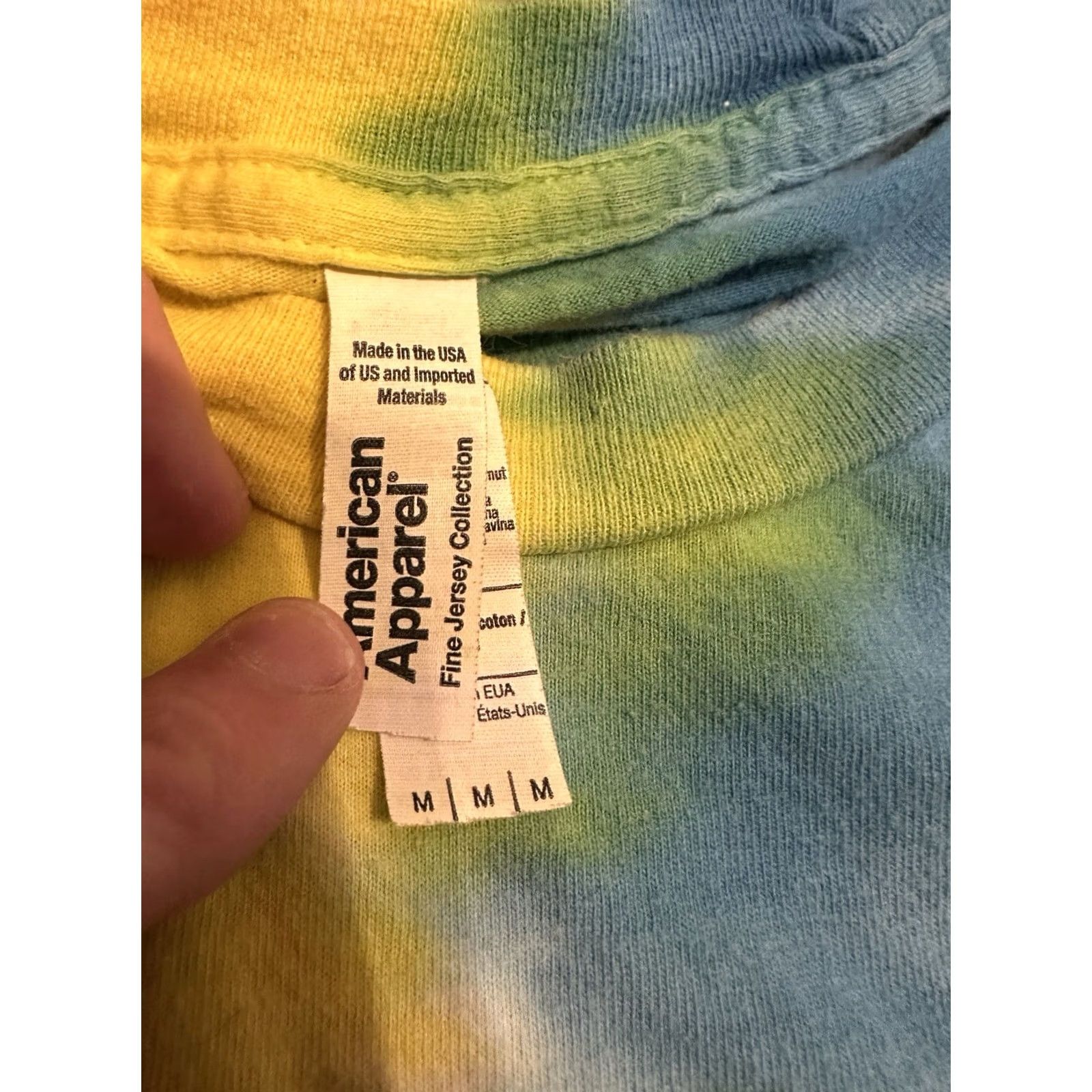 American Apparel American Apparel Ben & Jerry's Ice Cream Tie Dye T-Shirt Medium Size US M / EU 48-50 / 2 - 4 Thumbnail