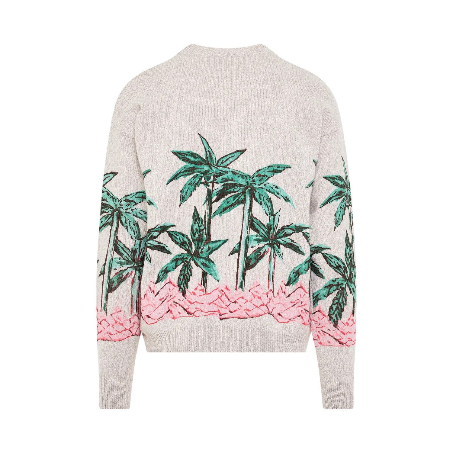 Palm Angels o1mris0824 Sweater in Butter & Green Size US L / EU 52-54 / 3 - 4 Thumbnail