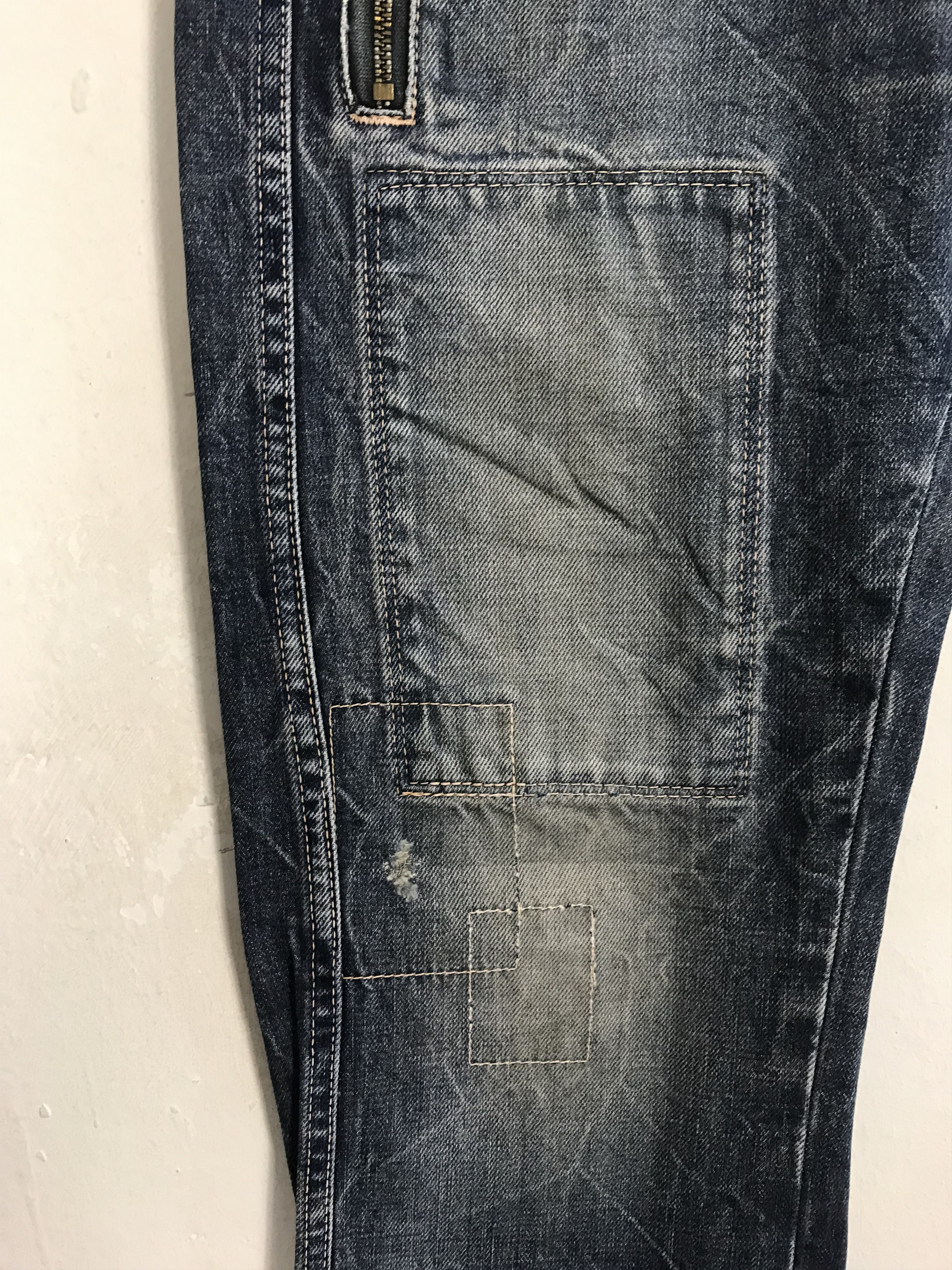 Blue Blue Japan Vintage Blue Blue Japan Denim Jeans Indigo Pant Straight Cut Size US 30 / EU 46 - 6 Thumbnail
