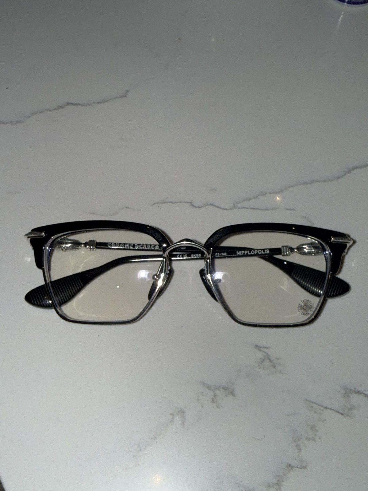Chrome Hearts Chrome Hearts Glasses Nipplopolis Size ONE SIZE - 6 Thumbnail