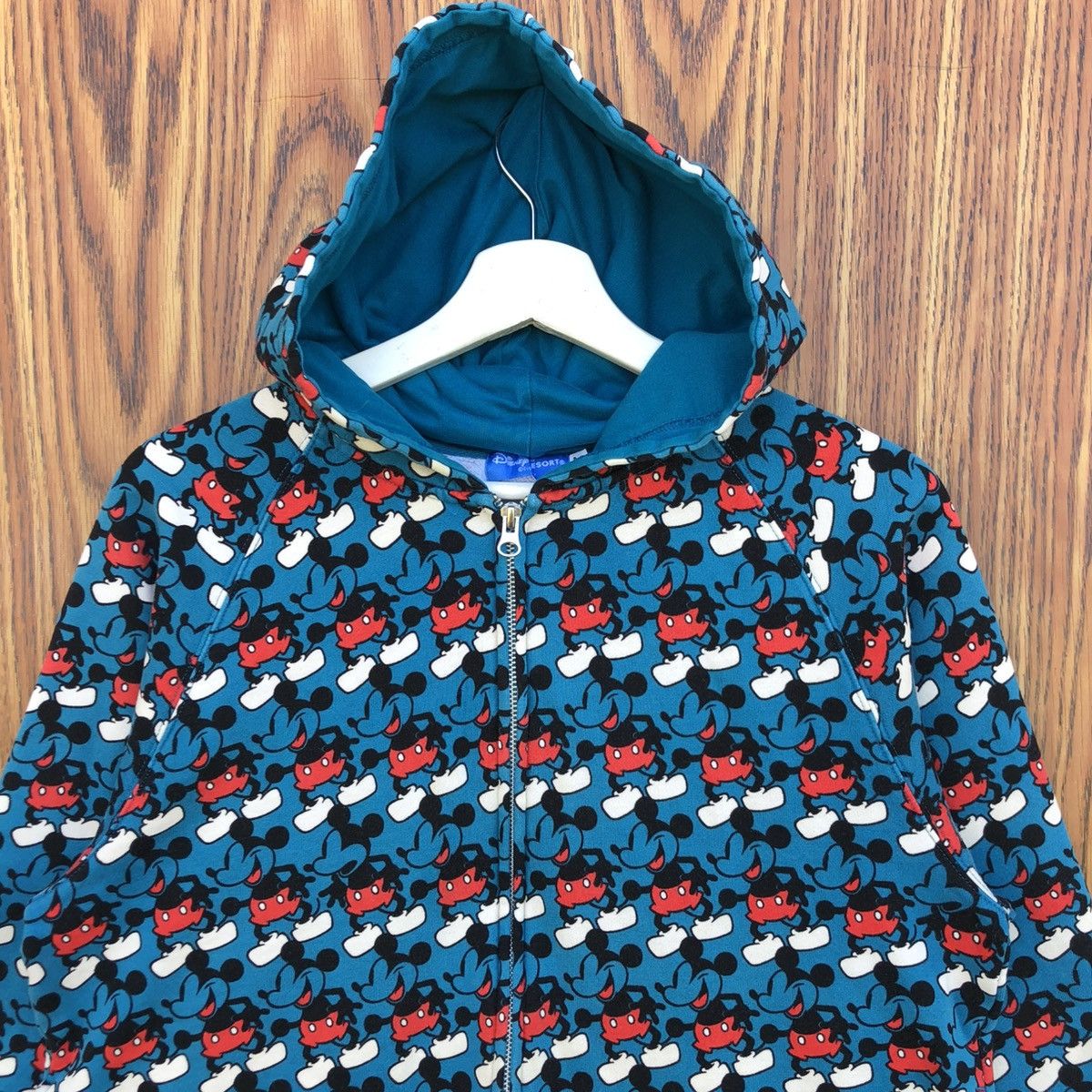 Disney Vintage Disney Mickey Mouse Hoodie Zipper Pullover Size M / US 6-8 / IT 42-44 - 3 Thumbnail