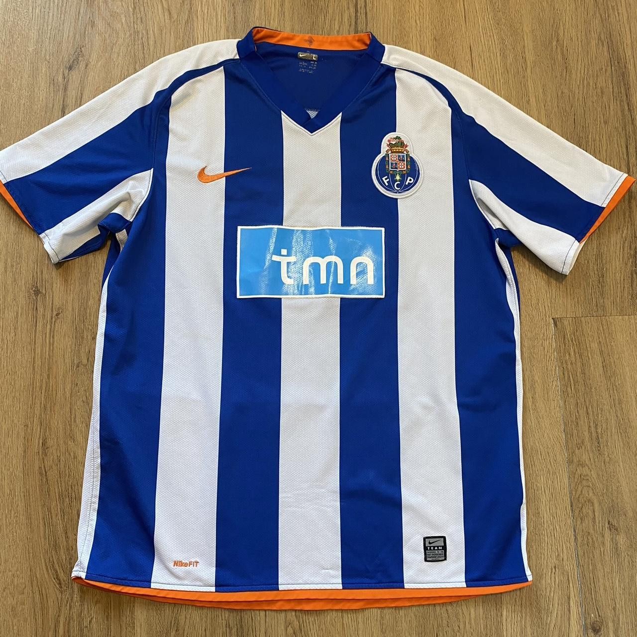 Nike 2006-07 FC Porto Nike Home Football Shirt La Liga y2k 2000s Size US L / EU 52-54 / 3 - 1 Thumbnail