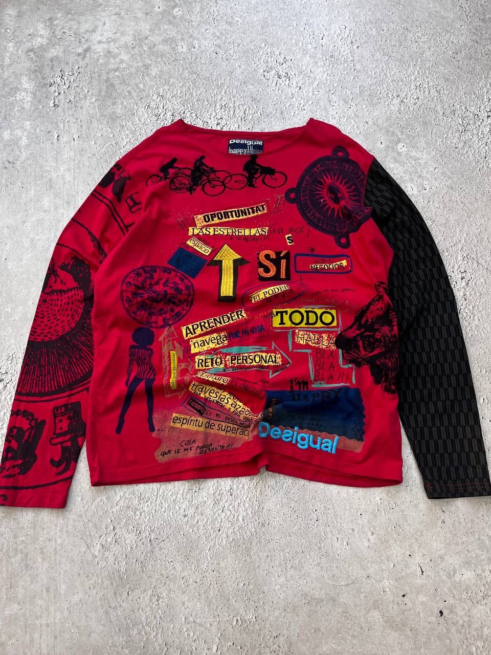 Hysteric Glamour × Le Grande Bleu (L.G.B.) × Vintage Vintage Y2K ifsixwasnine STYLE LONGSLEEVE AVANT-GARDE Size US XL / EU 56 / 4 - 1 Thumbnail