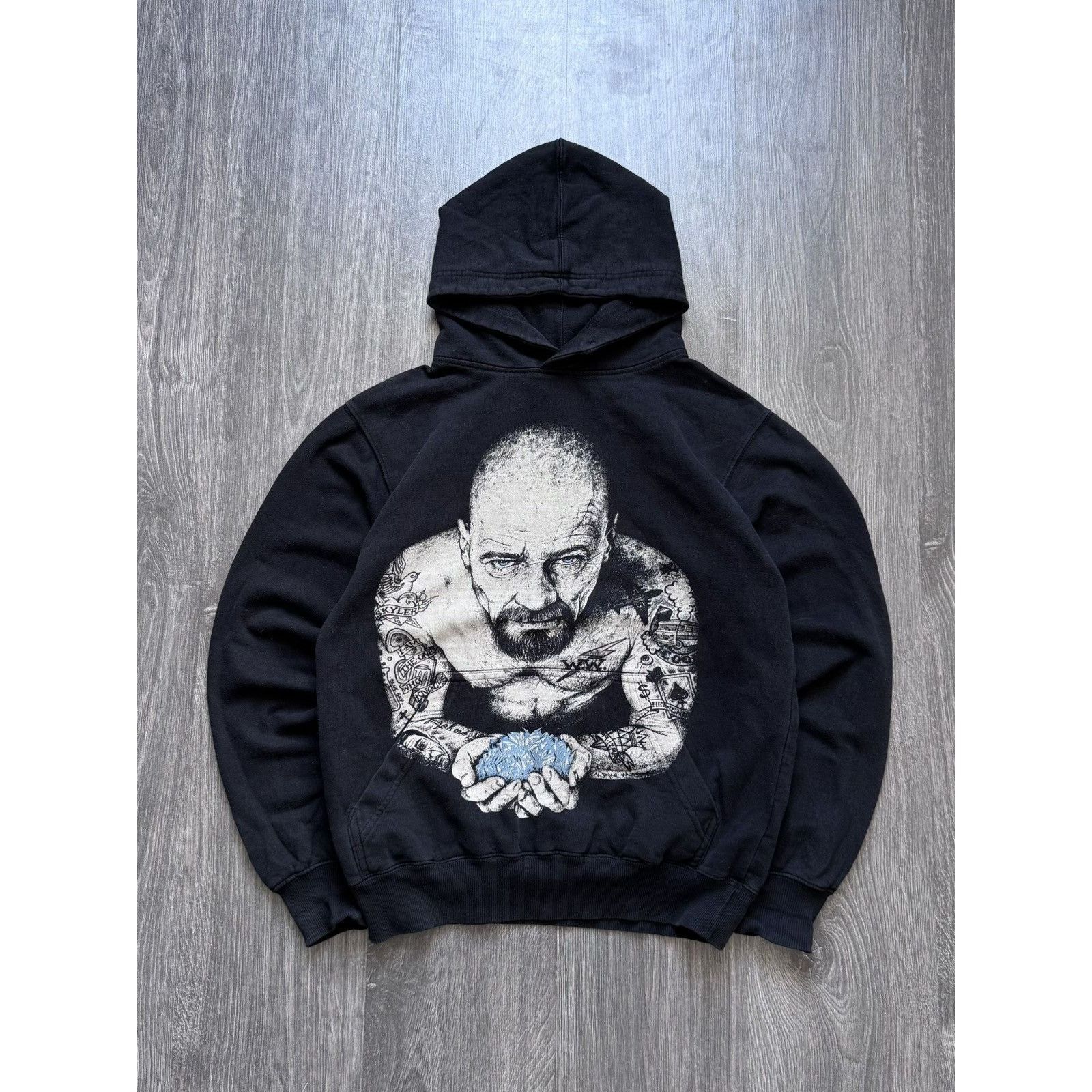 Band Tees × Vintage Y2K Vintage Breaking Bad Walter White Criminal Hoodie Size US S / EU 44-46 / 1 - 1 Thumbnail