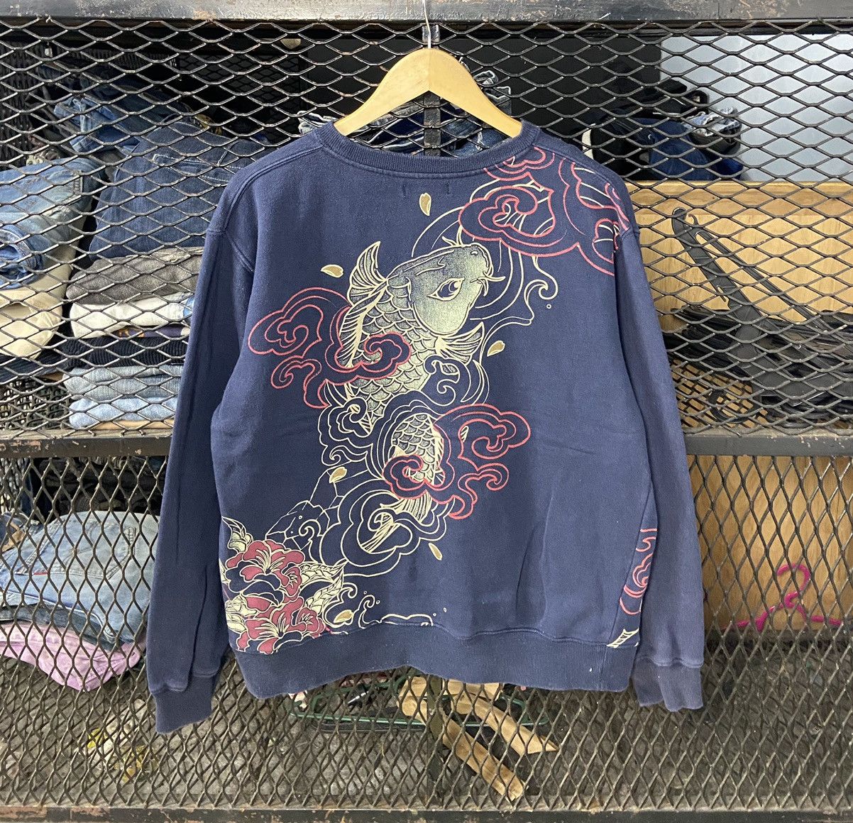 Japanese Brand × Other × Vintage SORRIDER JAPAN FISH KOI RARE DESIGN Size US L / EU 52-54 / 3 - 2 Thumbnail