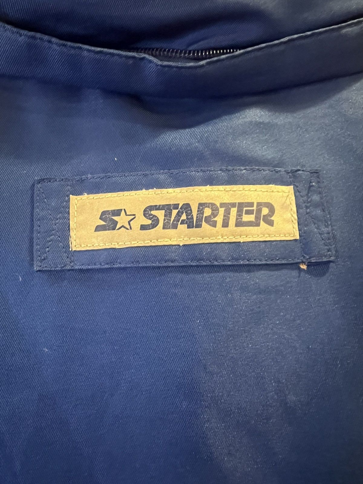 Starter × Vintage Like New Vintage Starter Down Filled Puffer Winter Jacket Size US L / EU 52-54 / 3 - 13 Thumbnail