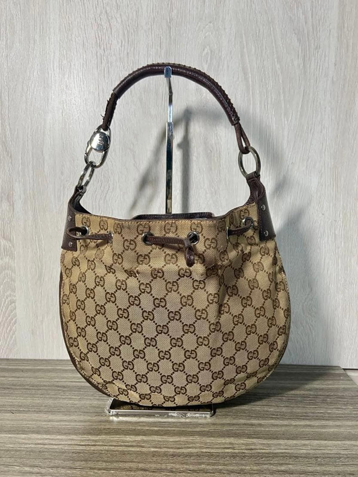Gucci Gucci - Brown GG Canvas Shoulder Bag Size ONE SIZE - 2 Thumbnail