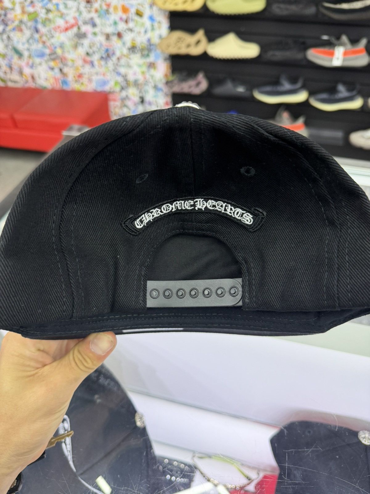 Chrome Hearts Chrome Hearts Horseshoe Denim Snapback Size ONE SIZE - 2 Thumbnail