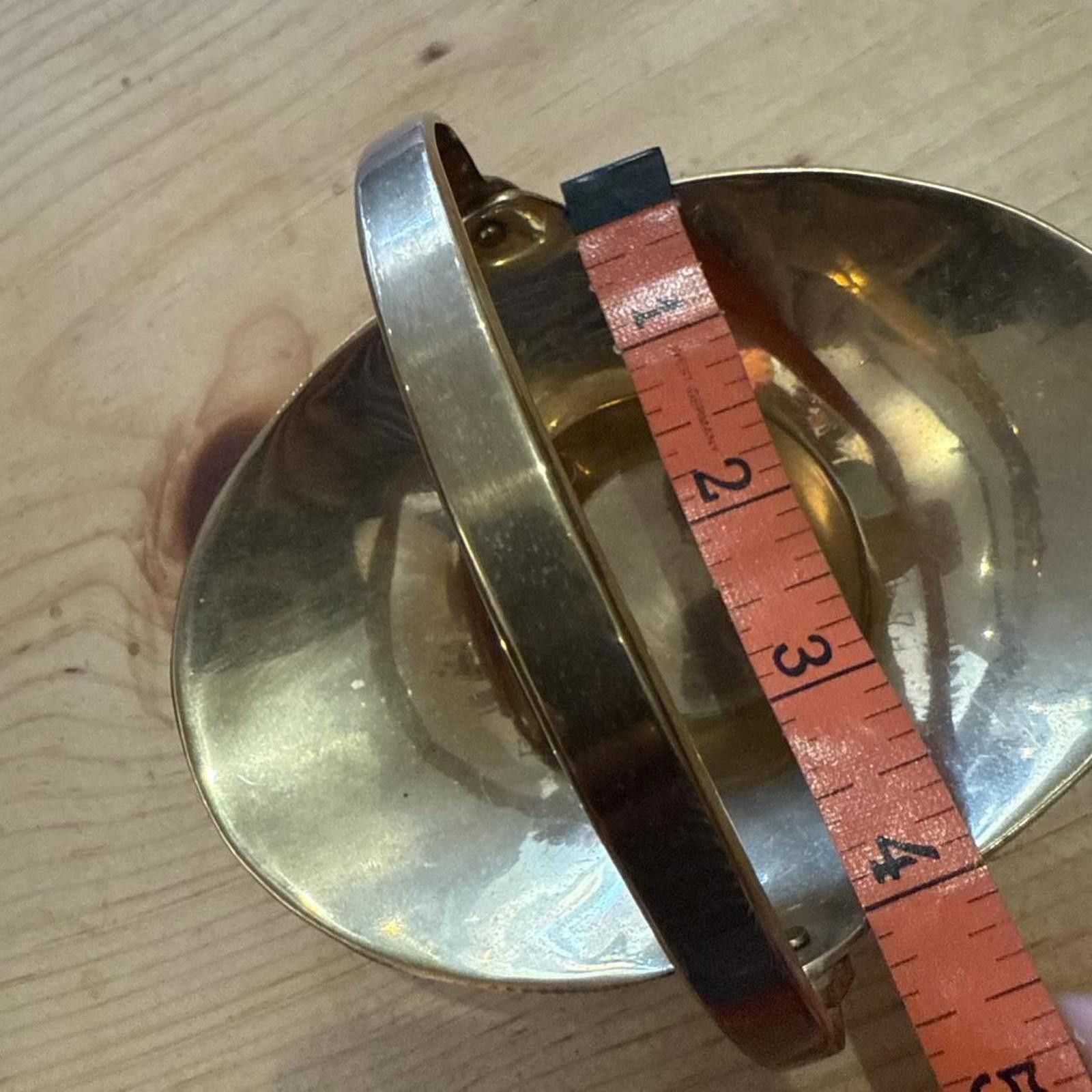 Other Vintage Oblong Handled Open Brass Basket Size ONE SIZE - 6 Thumbnail