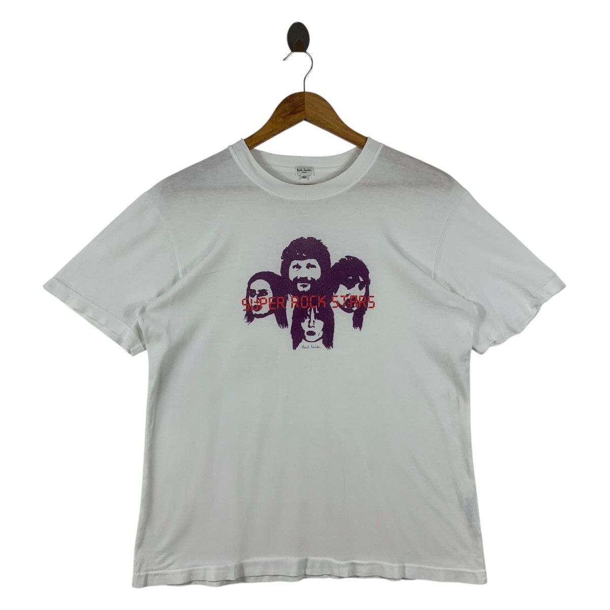 Paul Smith × Vintage Vintage PAUL SMITH Kings of Leon printed tee Size US M / EU 48-50 / 2 - 1 Thumbnail