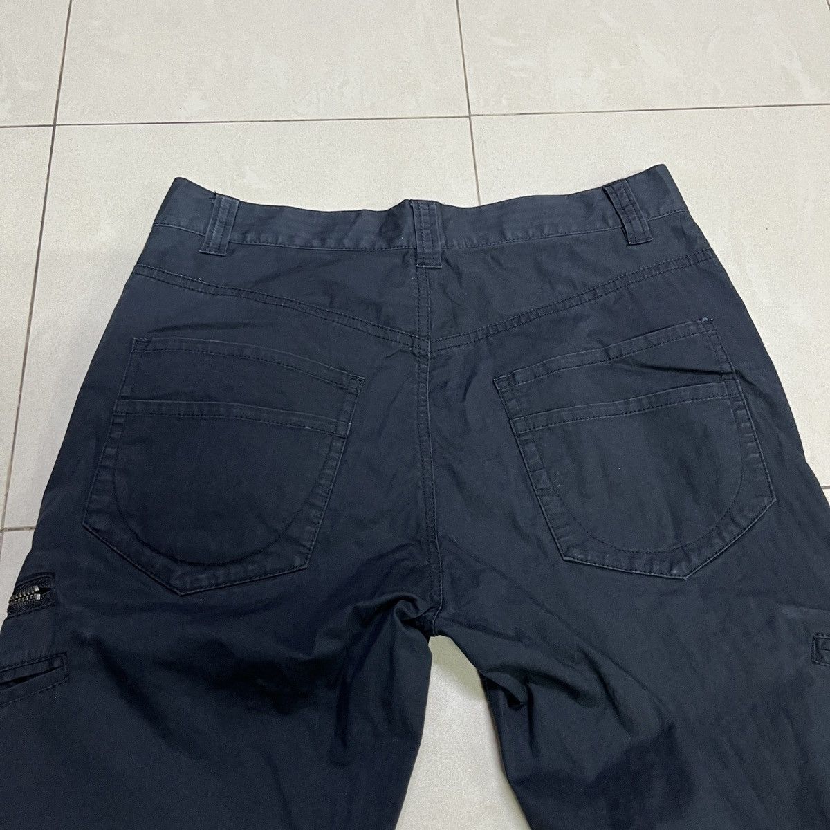 Japanese Brand × Katharine Hamnett London × Vintage Vintage Katharine Hamnett Punk Bootcut Pants Size 28" / US 6 / IT 42 - 13 Thumbnail