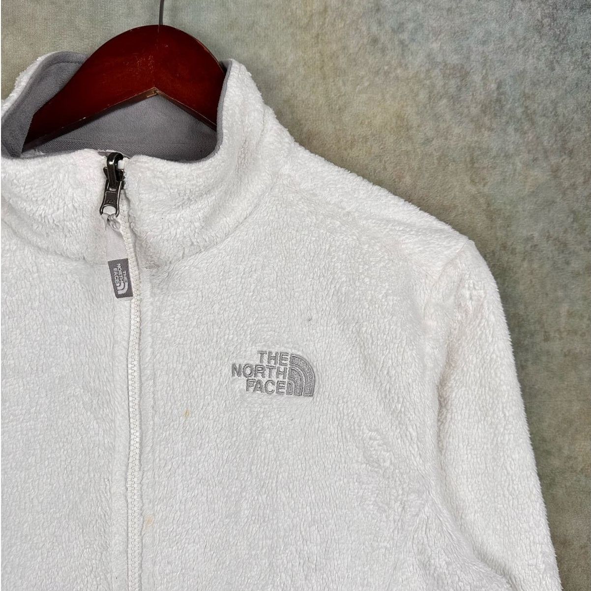 The North Face × Vintage Y2K The North Face Osito Fleece Jacket Sz M Full Zip White Size M / US 6-8 / IT 42-44 - 4 Thumbnail