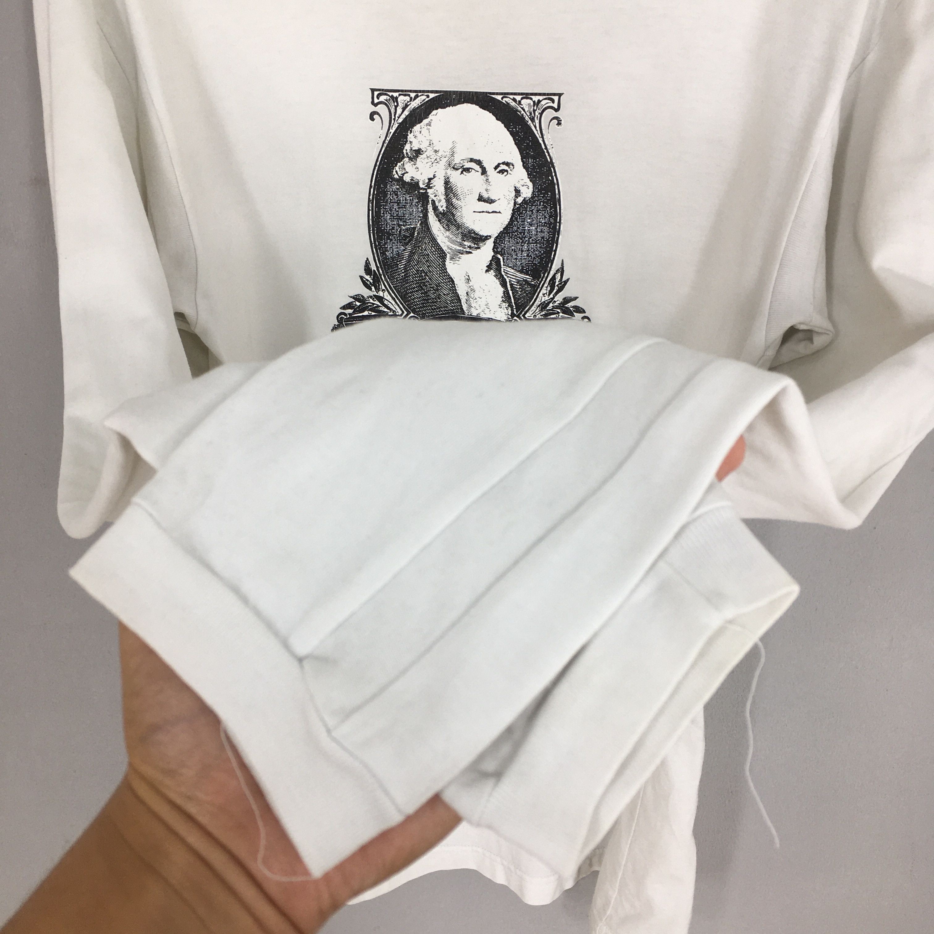 Japanese Brand × Jun Takahashi × Neighborhood Neighborhood Japan Washington Rresident American Tshirt M Size US M / EU 48-50 / 2 - 7 Thumbnail